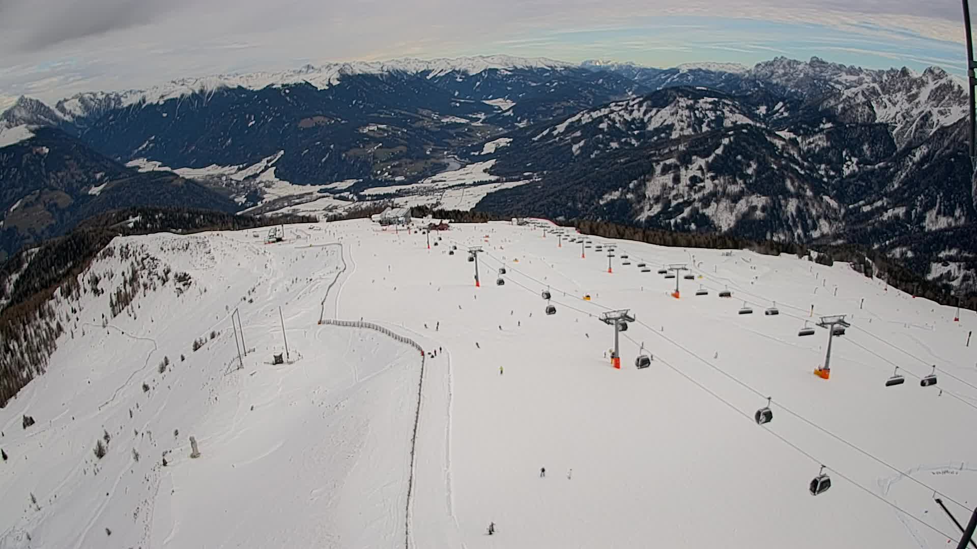 Kronplatz vrh | pogled na Valdaoro – Olang
