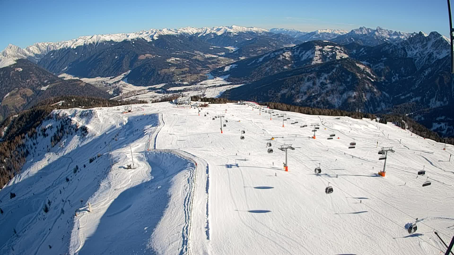 Kronplatz vrh | pogled na Valdaora – Olang