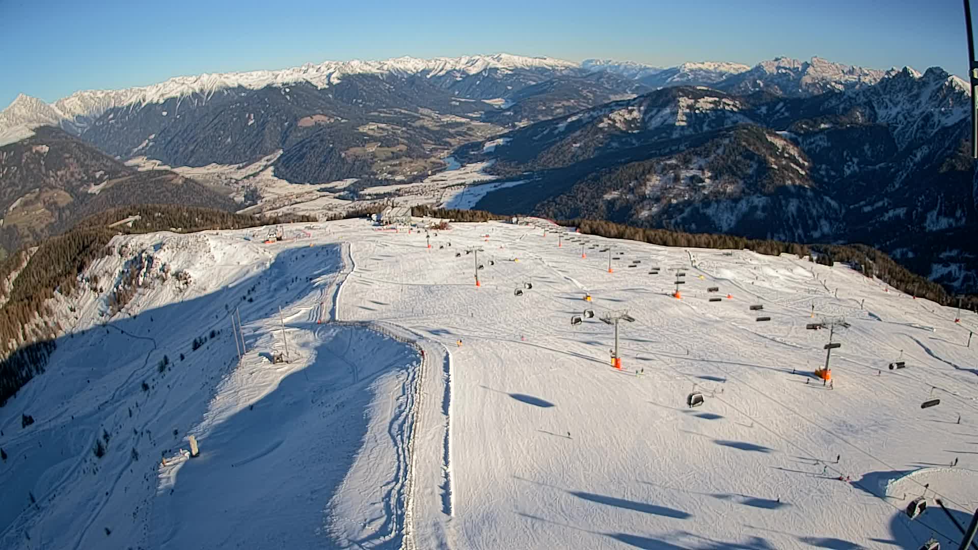 Kronplatz vrh | pogled na Valdaora – Olang