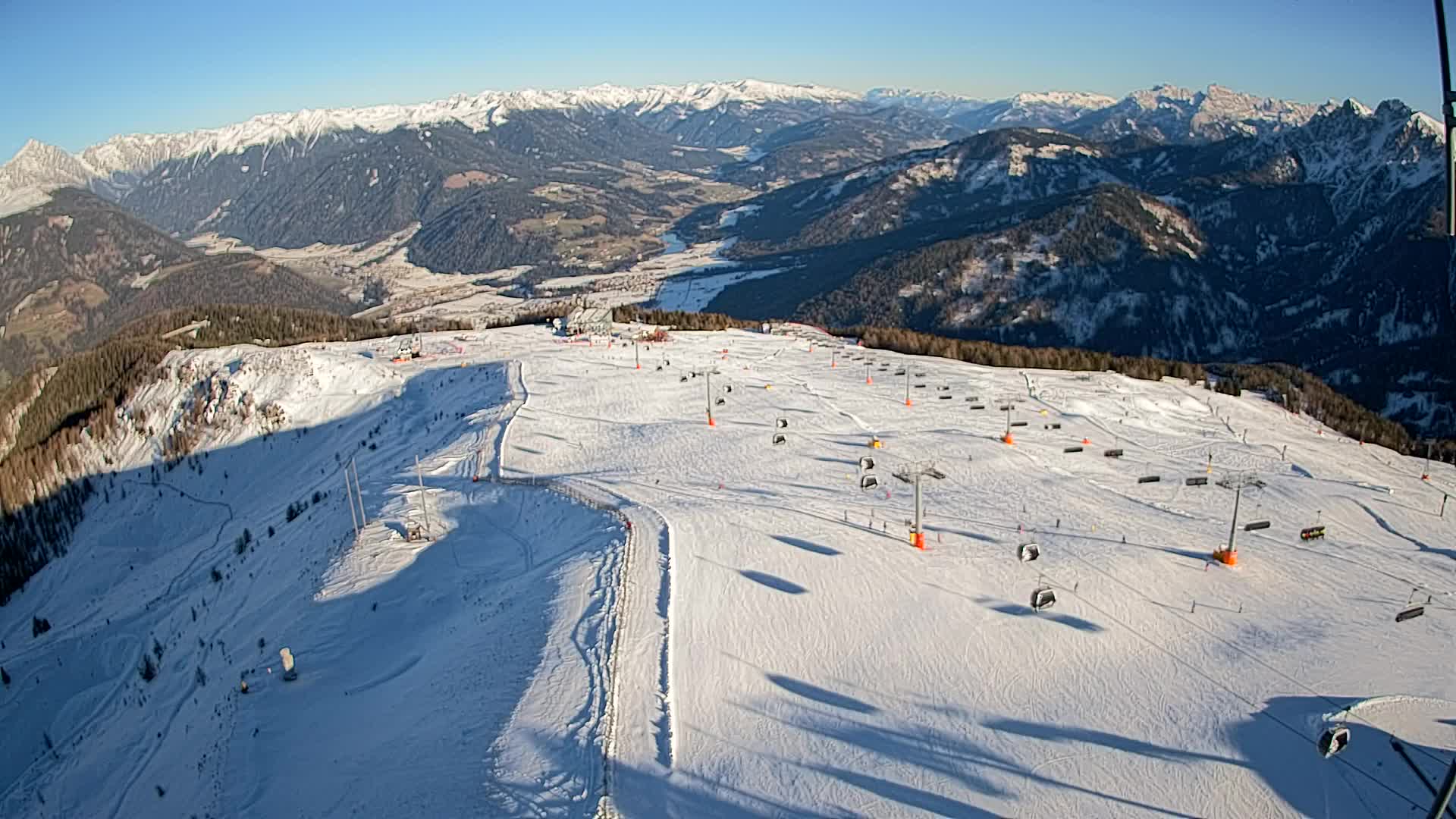 Kronplatz vrh | pogled na Valdaora – Olang