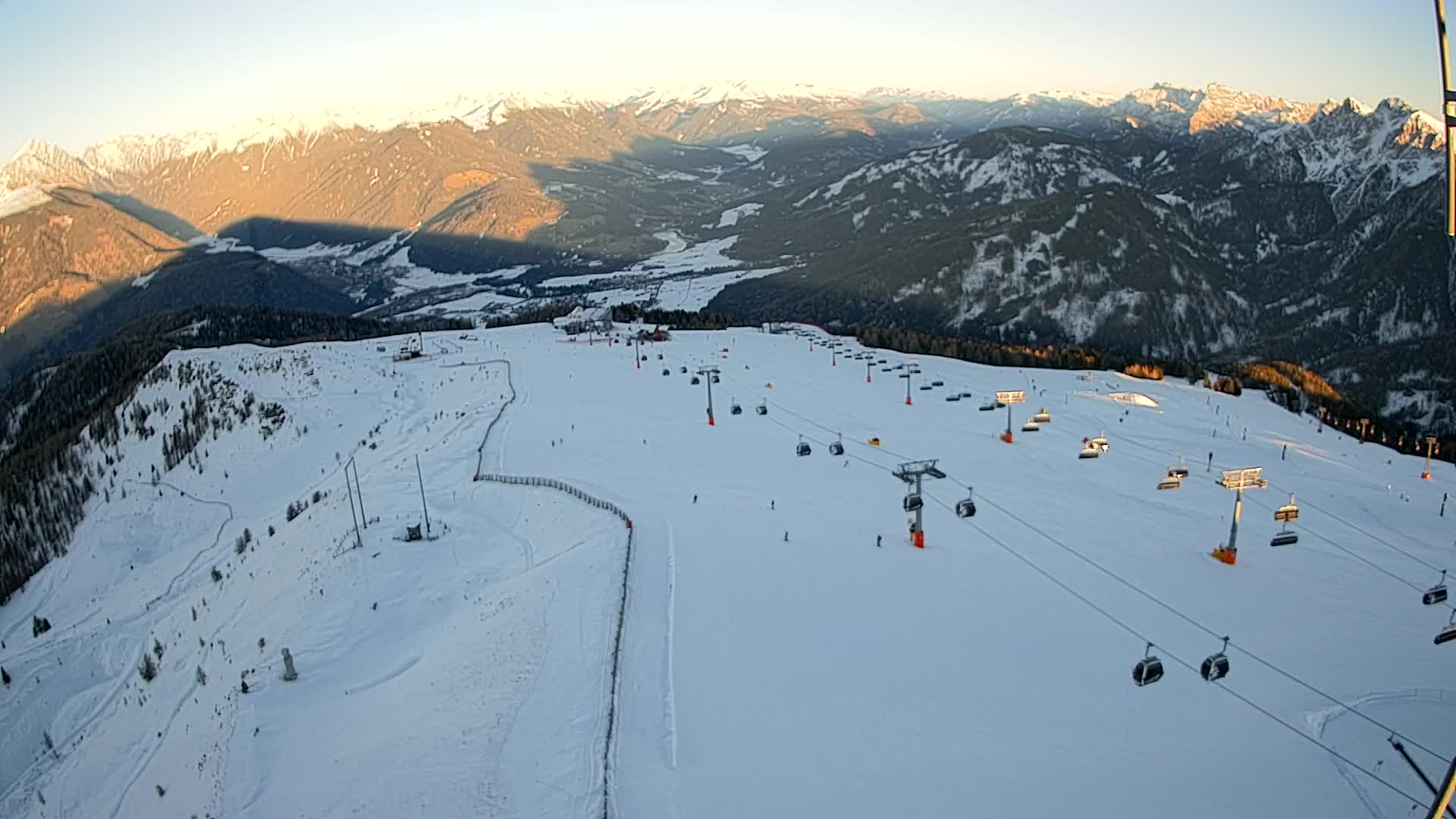 Kronplatz vrh | pogled na Valdaora – Olang