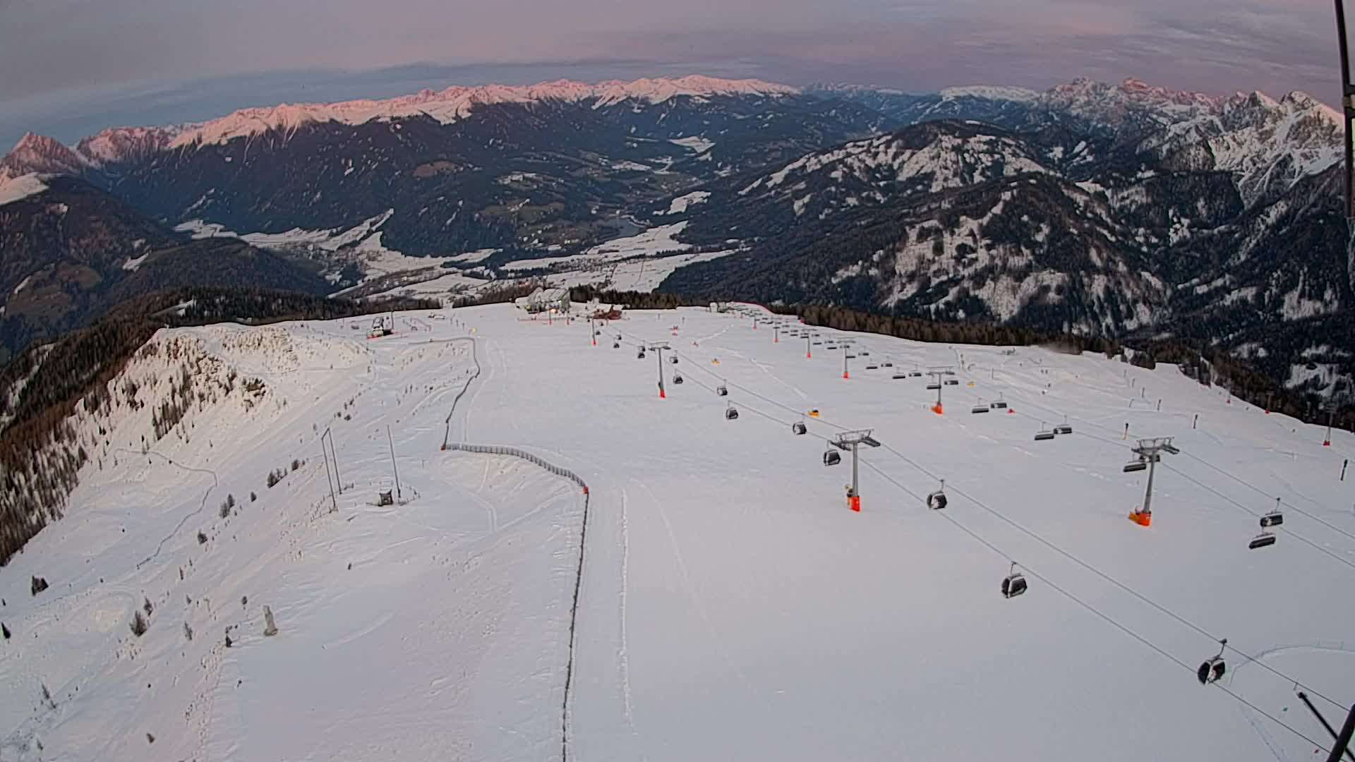 Kronplatz vrh | pogled na Valdaoro – Olang