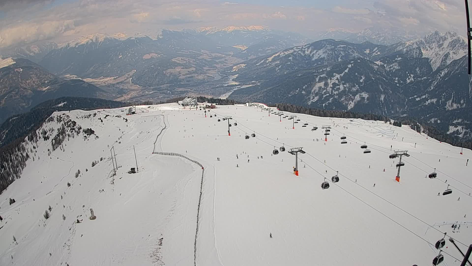 Kronplatz vrh | pogled na Valdaora – Olang