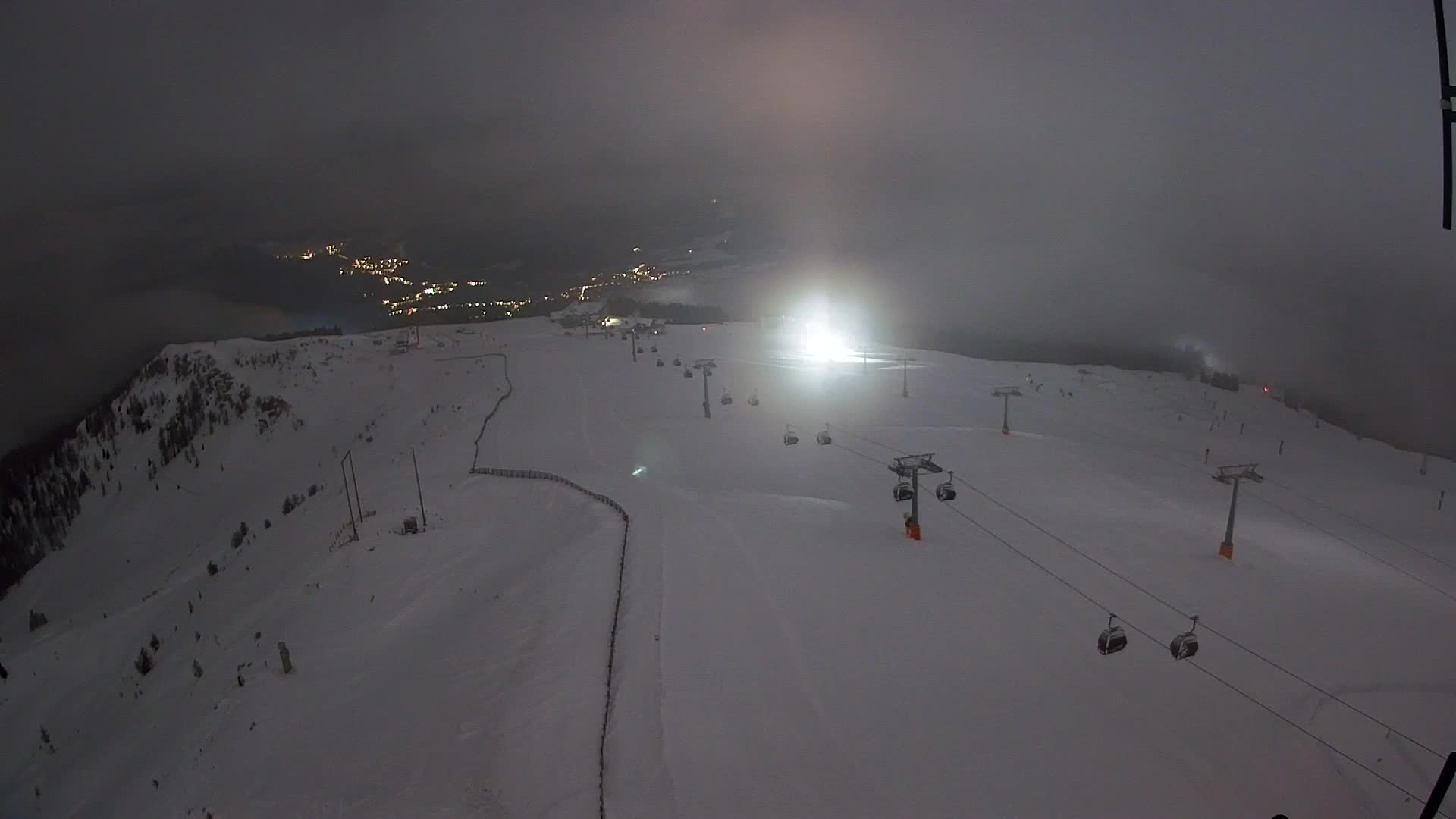Kronplatz-Gipfel | Blick nach Olang – Valdaora