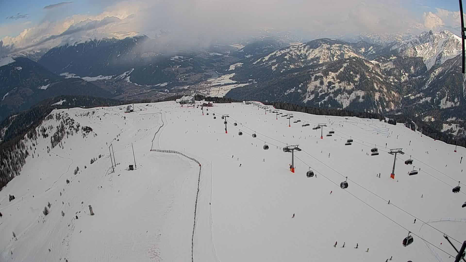 Kronplatz vrh | pogled na Valdaoro – Olang