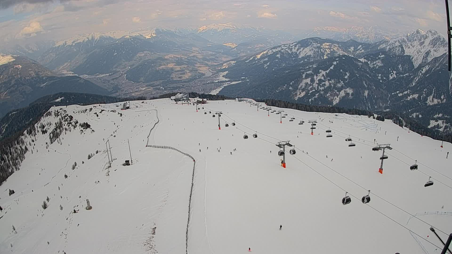 Kronplatz vrh | pogled na Valdaora – Olang