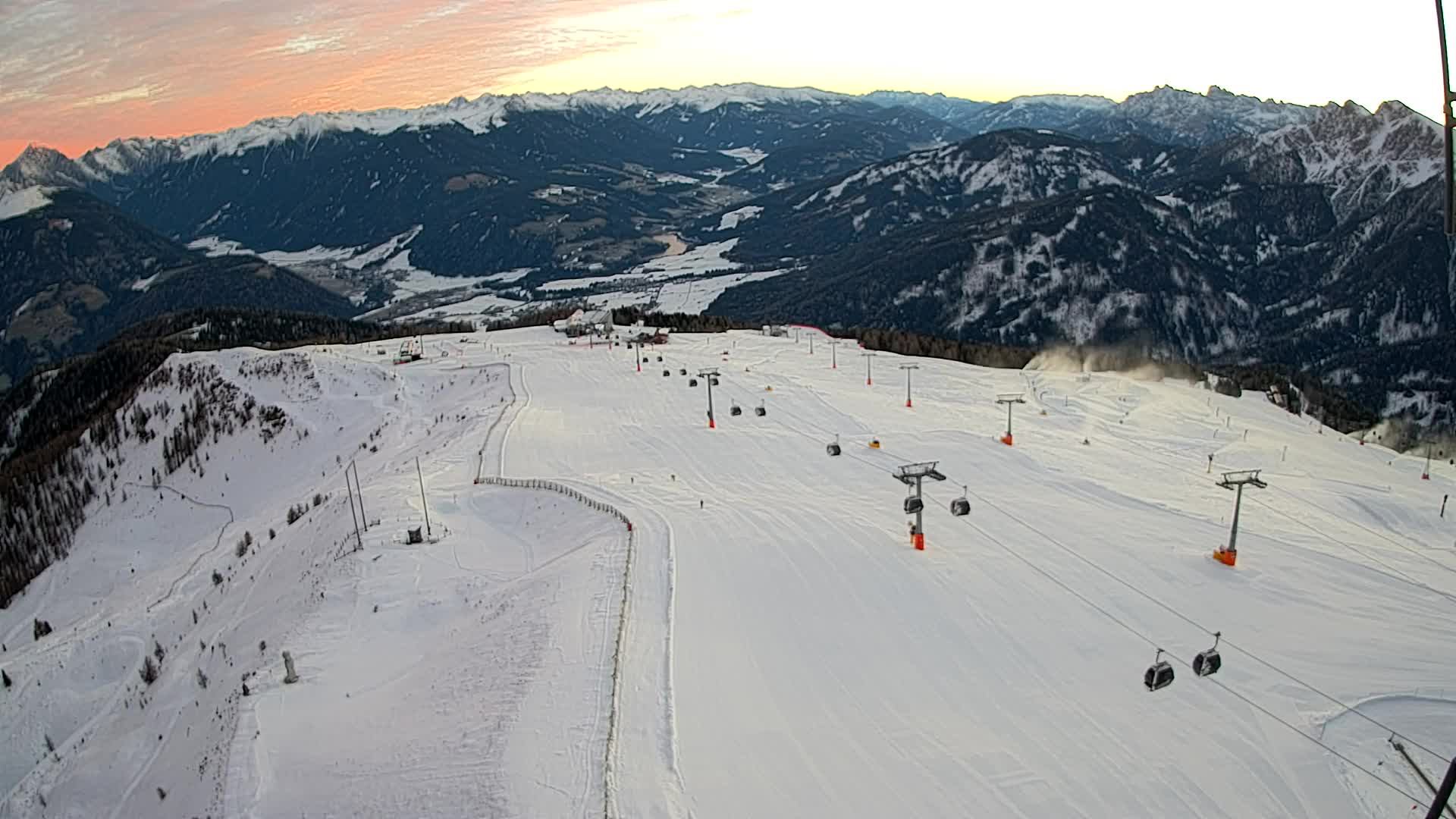 Kronplatz vrh | pogled na Valdaoro – Olang