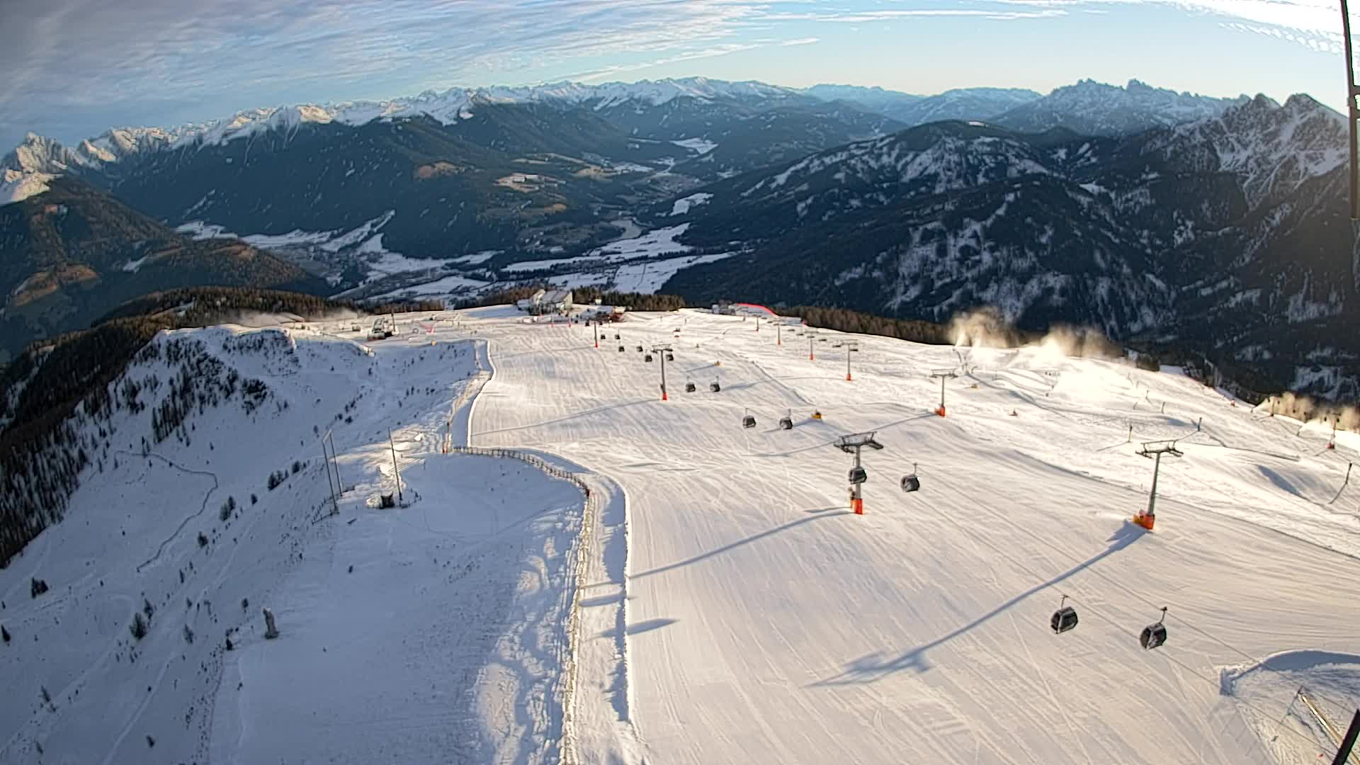 Kronplatz vrh | pogled na Valdaora – Olang