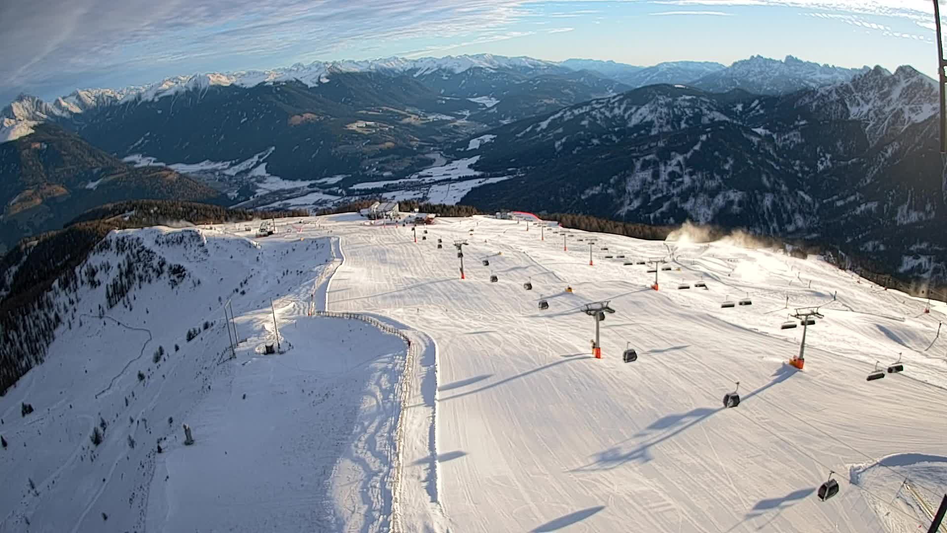 Sommet du Kronplatz | vue sur Valdaora – Olang