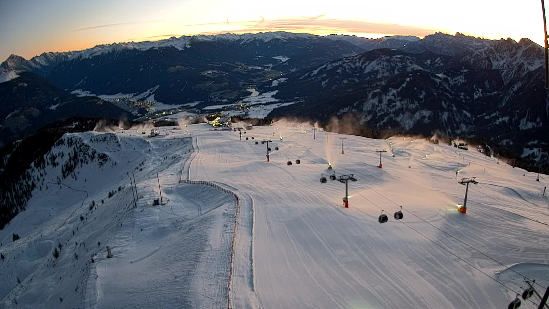 Cima Kronplatz | vista a Valdaora – Olang