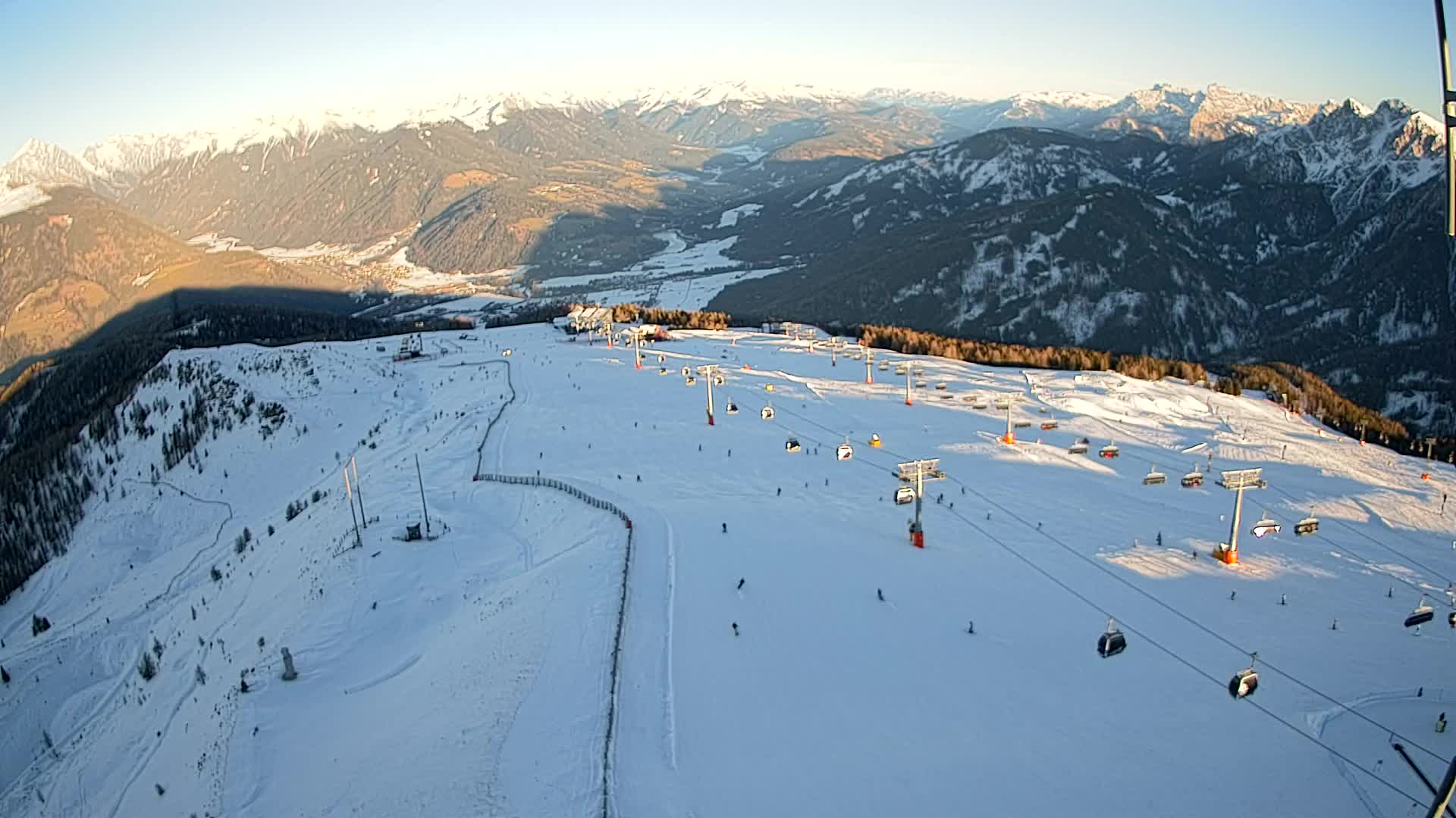 Sommet du Kronplatz | vue sur Valdaora – Olang