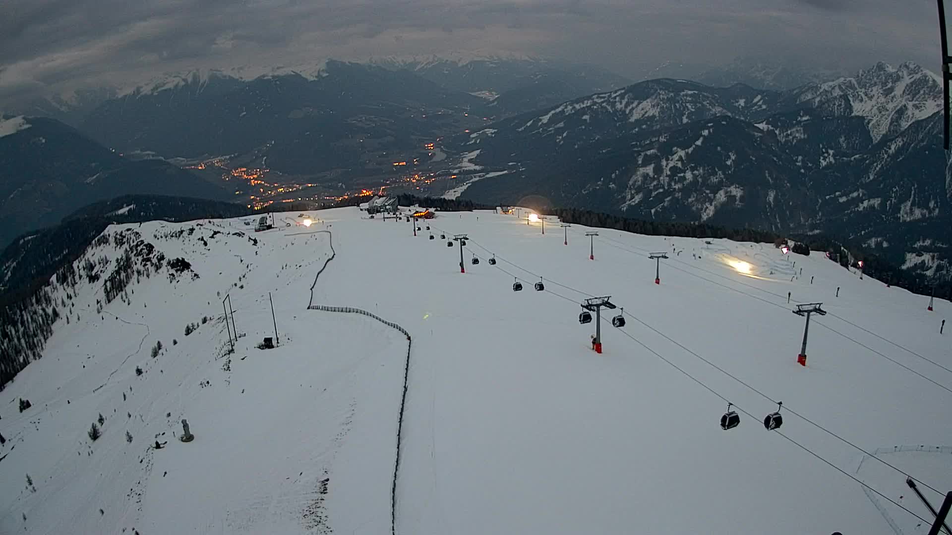 Sommet du Kronplatz | vue sur Valdaora – Olang