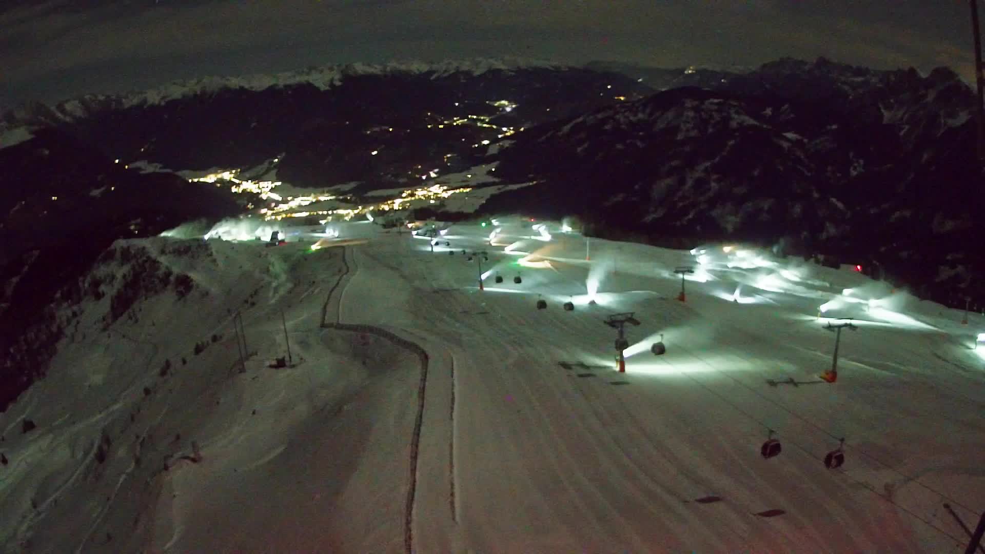 Kronplatz-Gipfel | Blick nach Olang – Valdaora