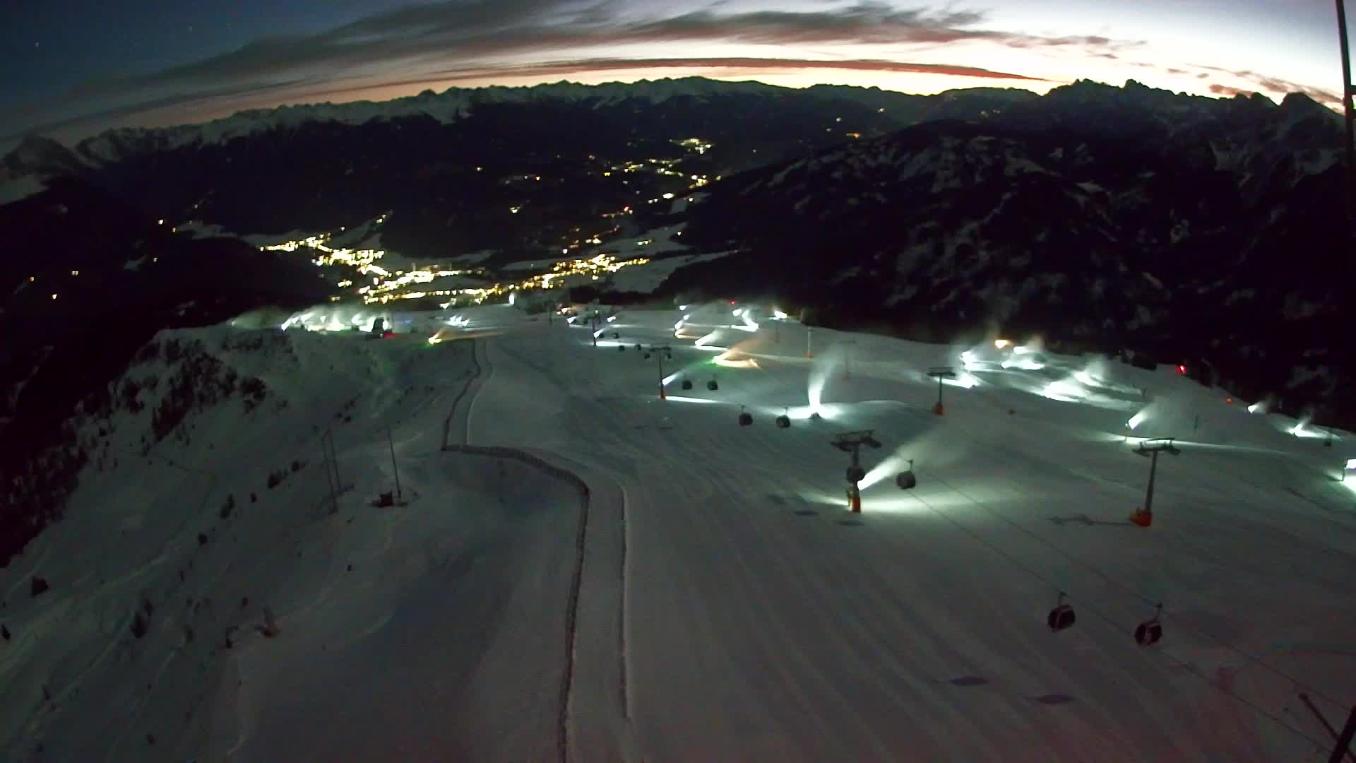 Kronplatz vrh | pogled na Valdaora – Olang