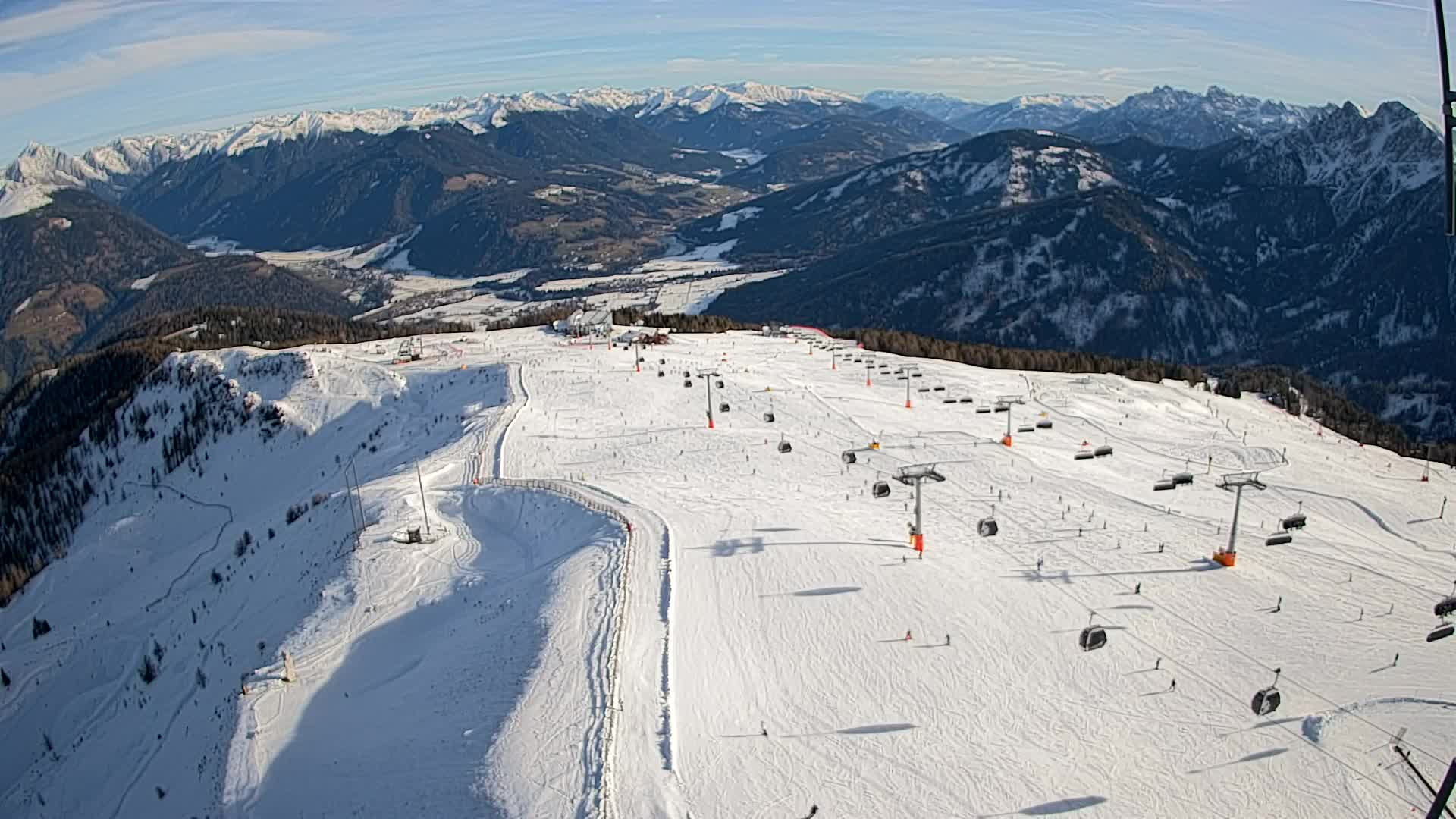 Kronplatz vrh | pogled na Valdaora – Olang