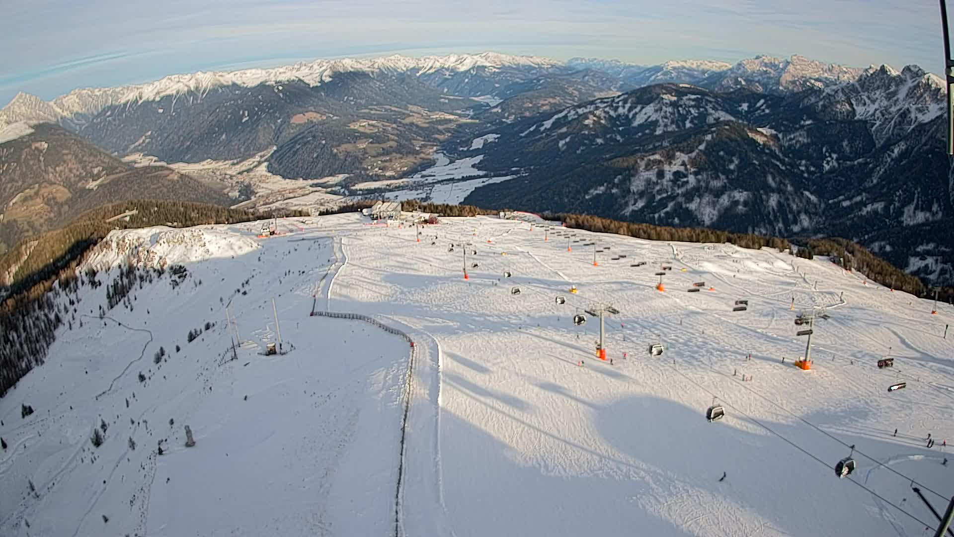 Kronplatz vrh | pogled na Valdaora – Olang
