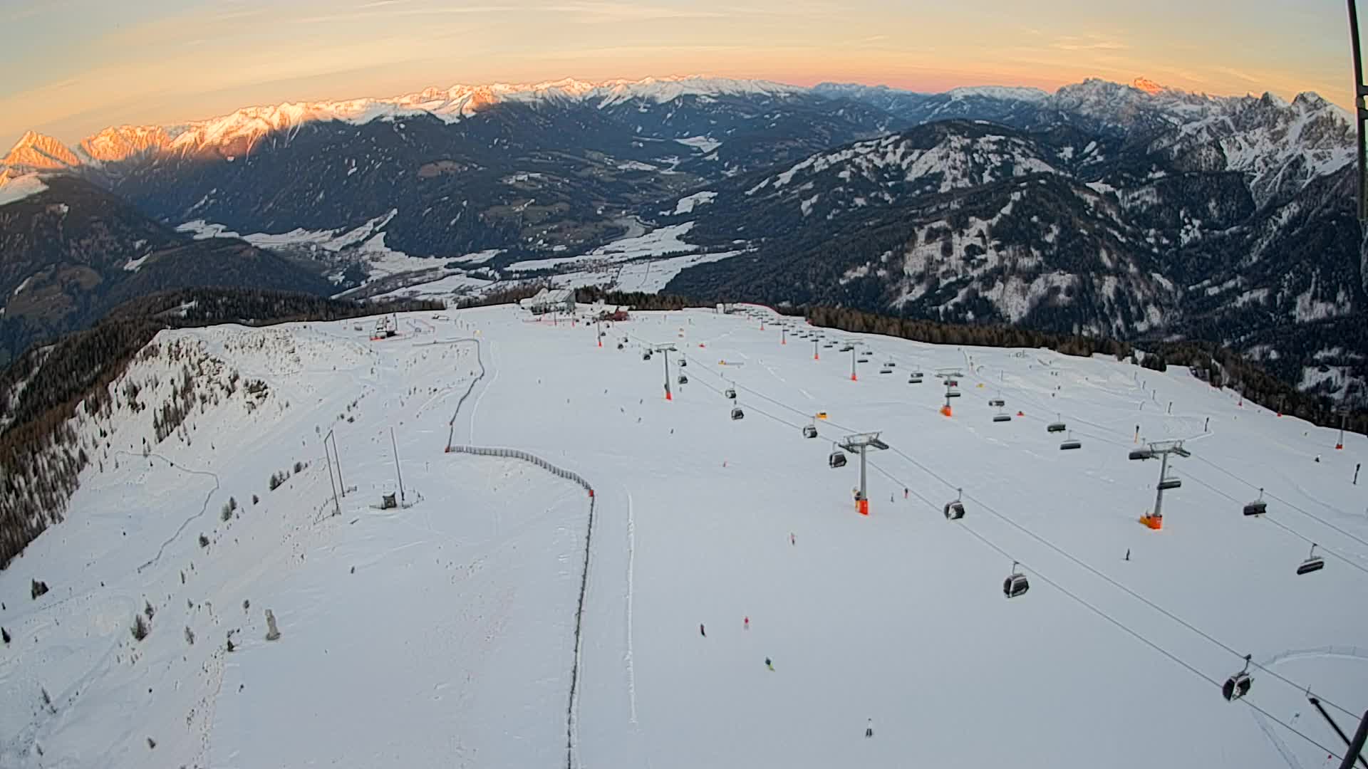 Sommet du Kronplatz | vue sur Valdaora – Olang