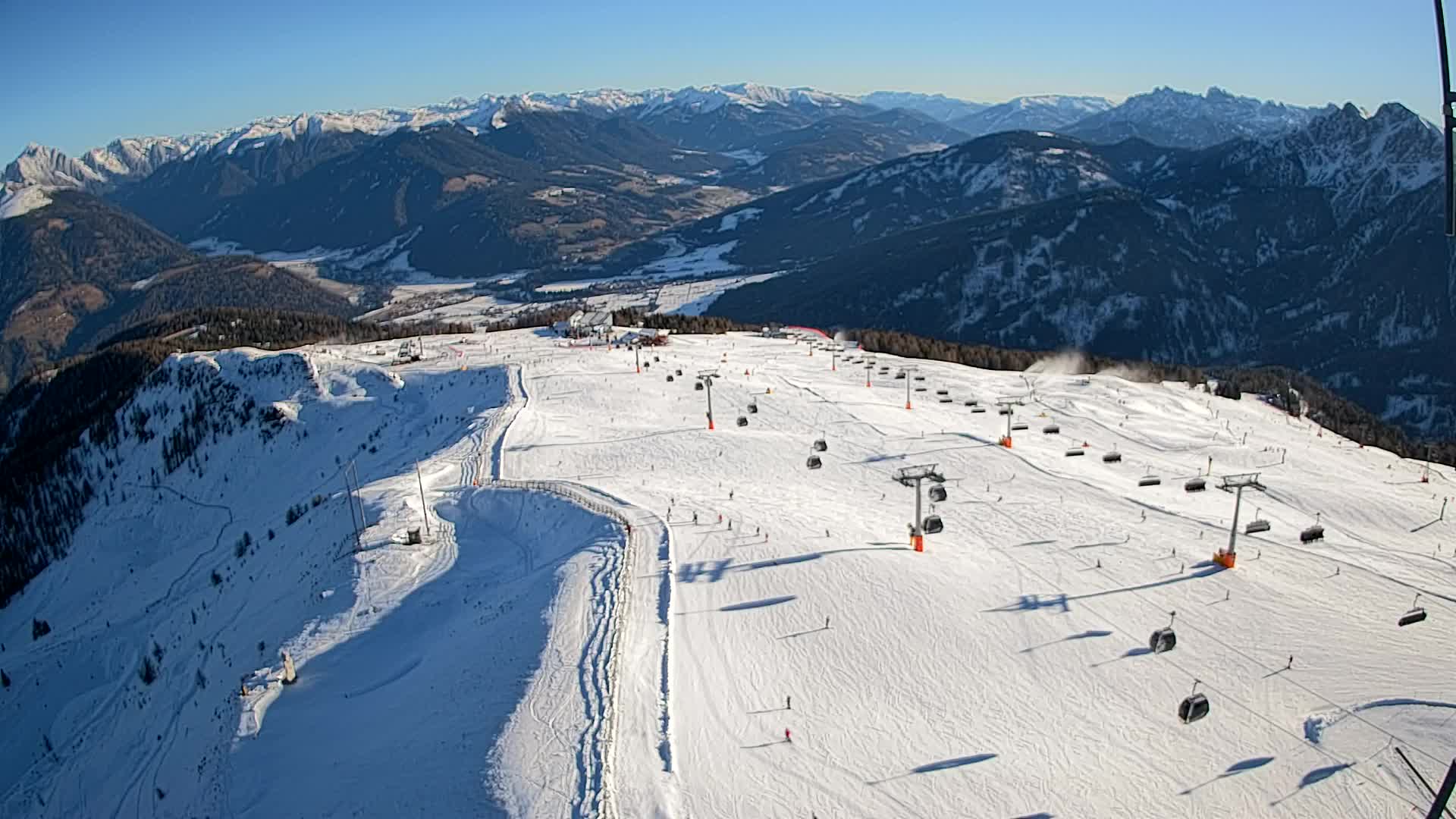 Kronplatz vrh | pogled na Valdaoro – Olang