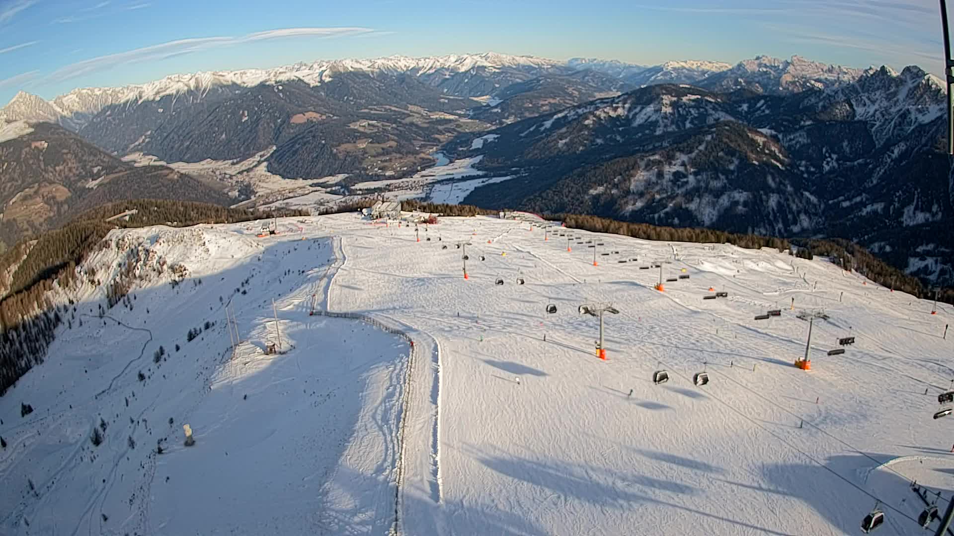 Sommet du Kronplatz | vue sur Valdaora – Olang