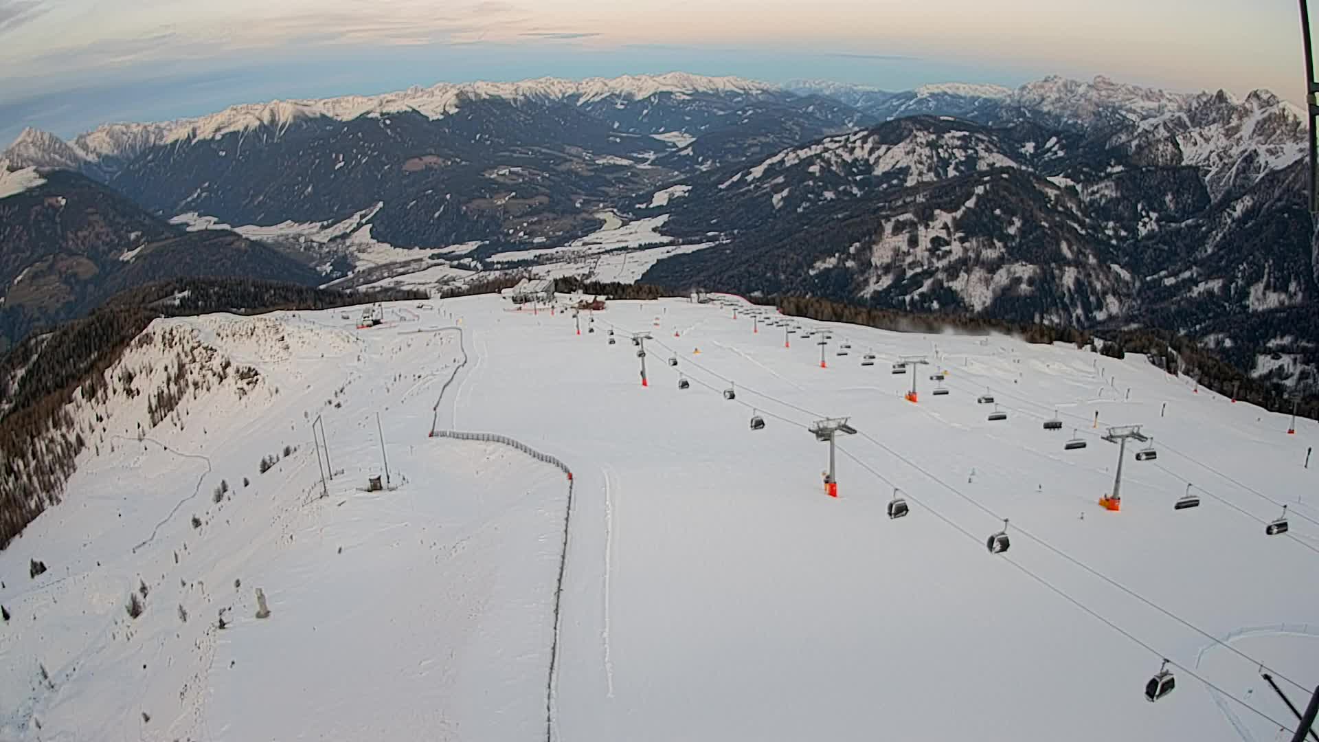 Kronplatz vrh | pogled na Valdaora – Olang
