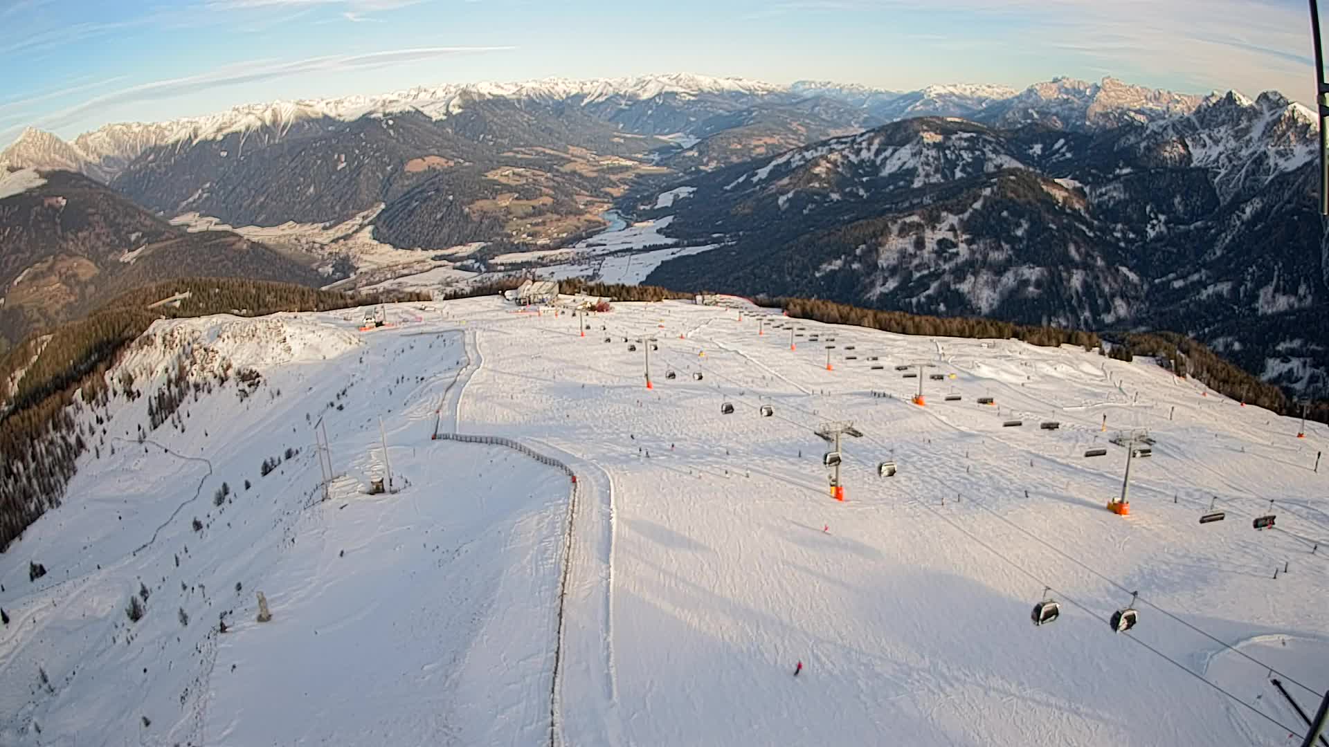 Kronplatz vrh | pogled na Valdaora – Olang