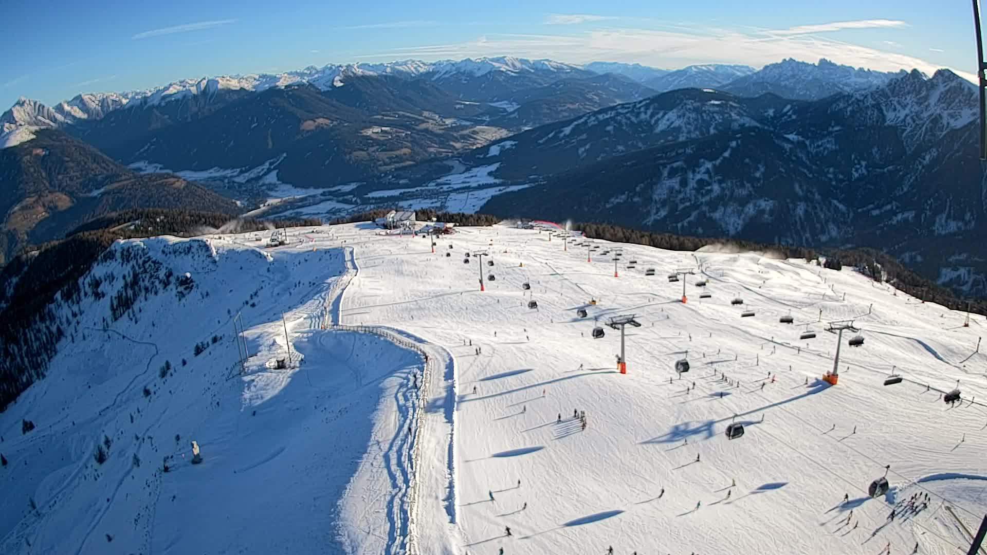 Kronplatz vrh | pogled na Valdaora – Olang