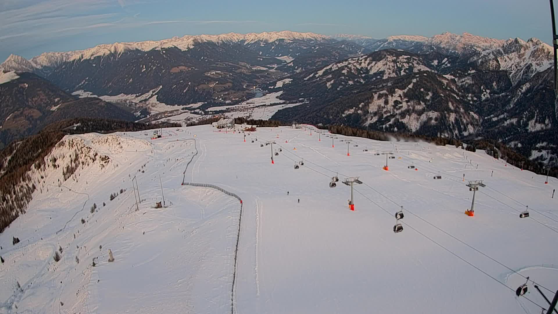 Kronplatz vrh | pogled na Valdaora – Olang