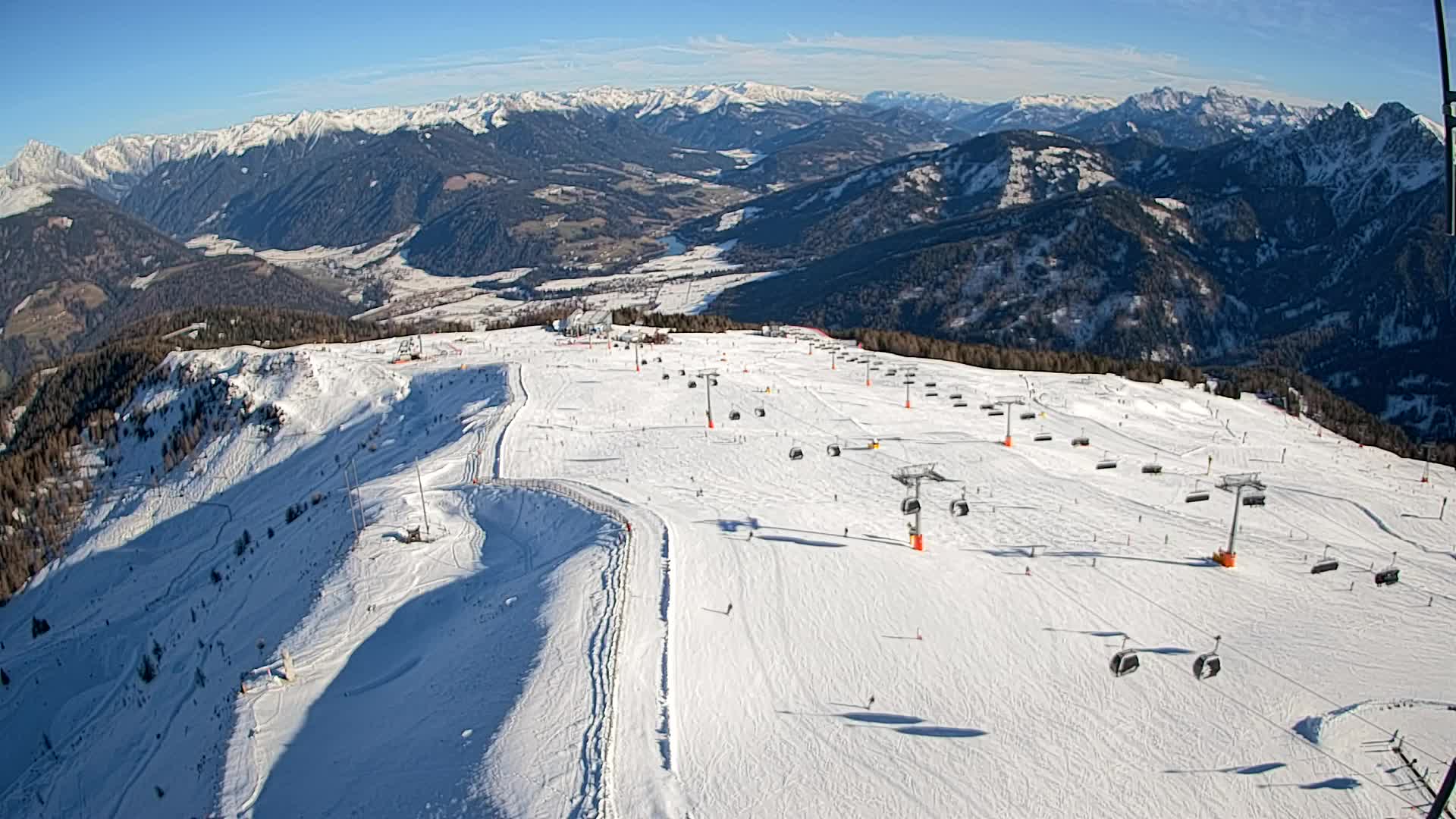 Kronplatz vrh | pogled na Valdaora – Olang