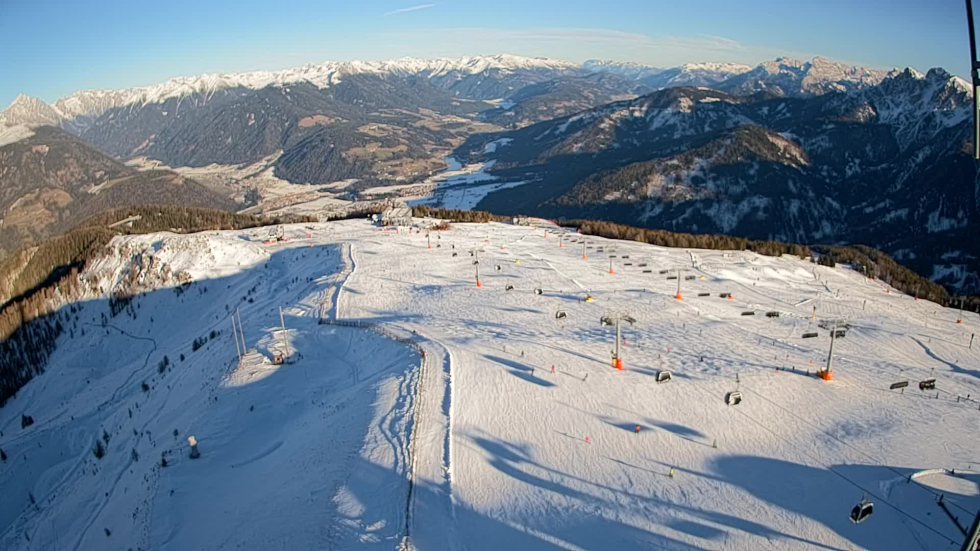 Sommet du Kronplatz | vue sur Valdaora – Olang
