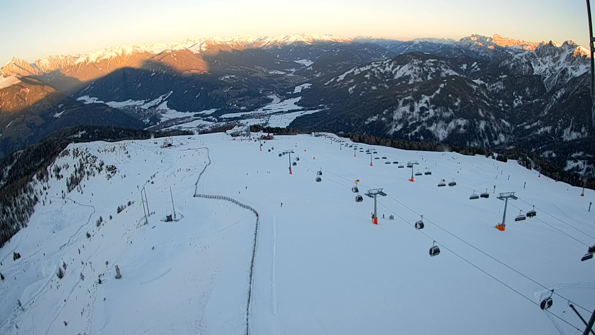 Sommet du Kronplatz | vue sur Valdaora – Olang