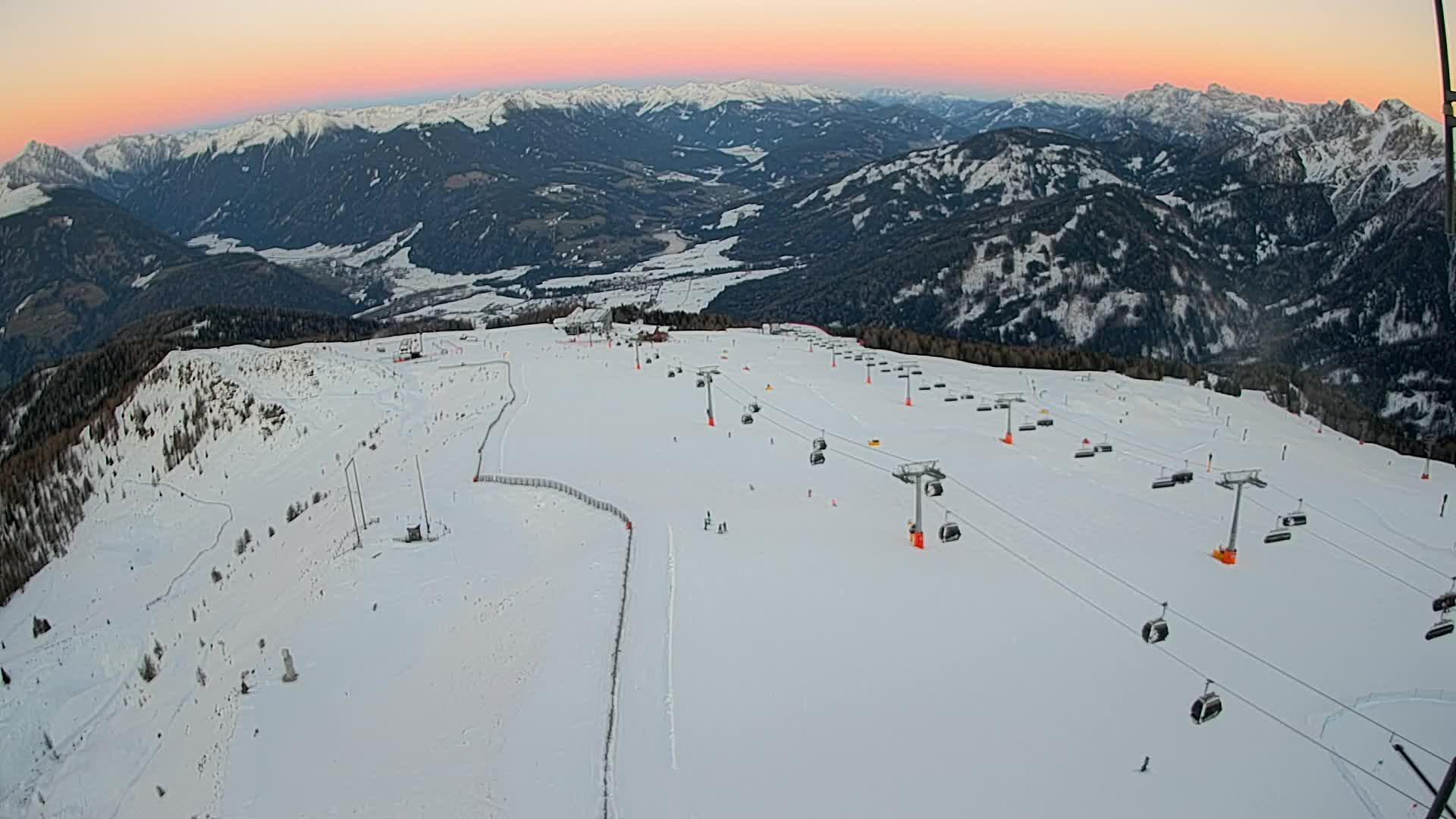 Sommet du Kronplatz | vue sur Valdaora – Olang