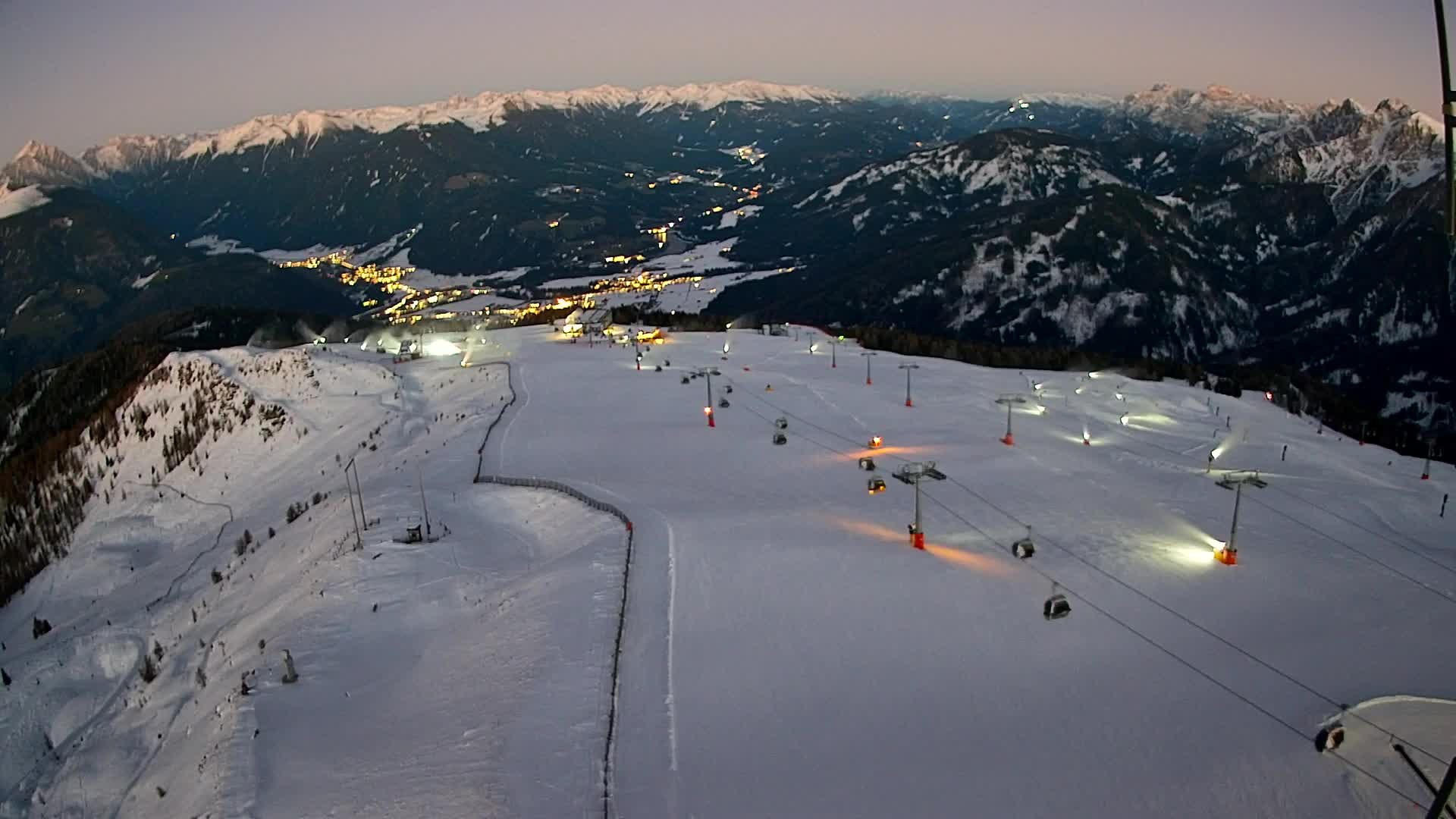 Sommet du Kronplatz | vue sur Valdaora – Olang