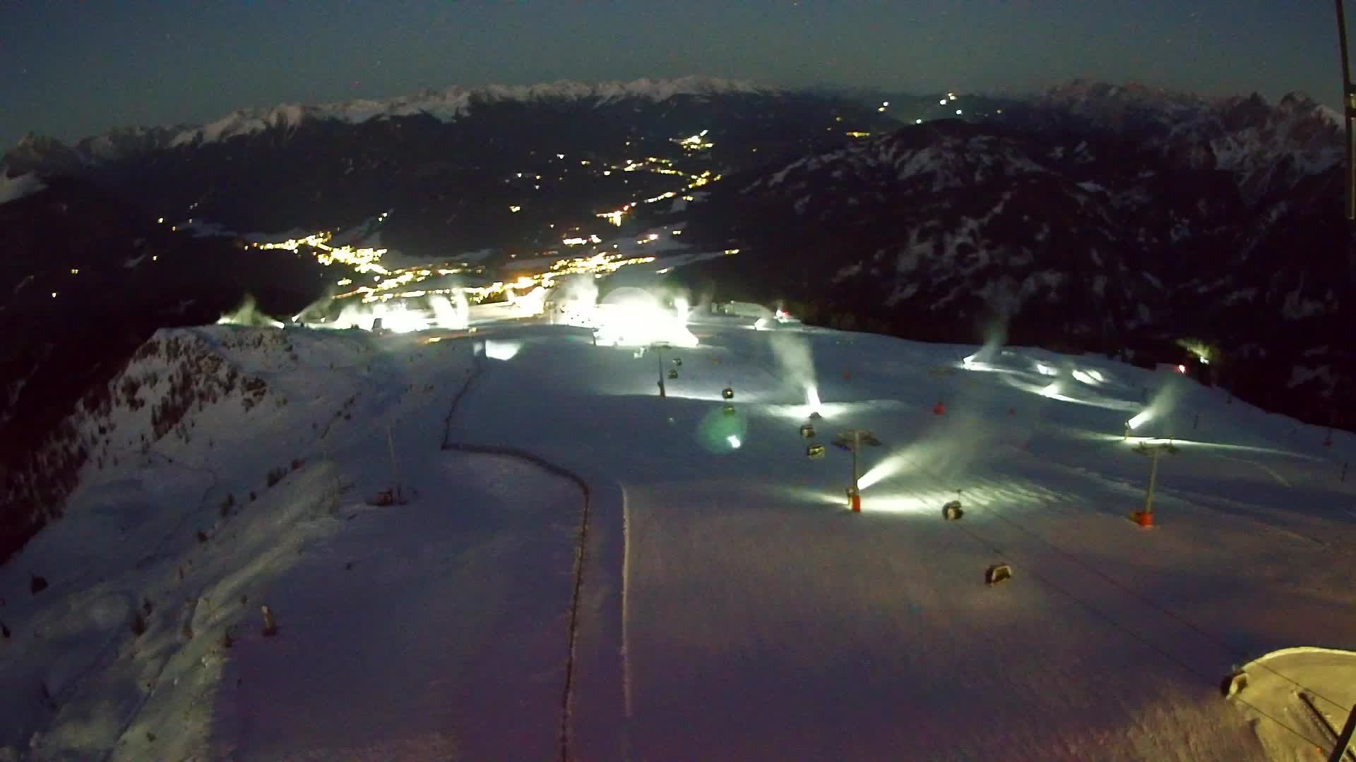 Kronplatz-Gipfel | Blick nach Olang – Valdaora