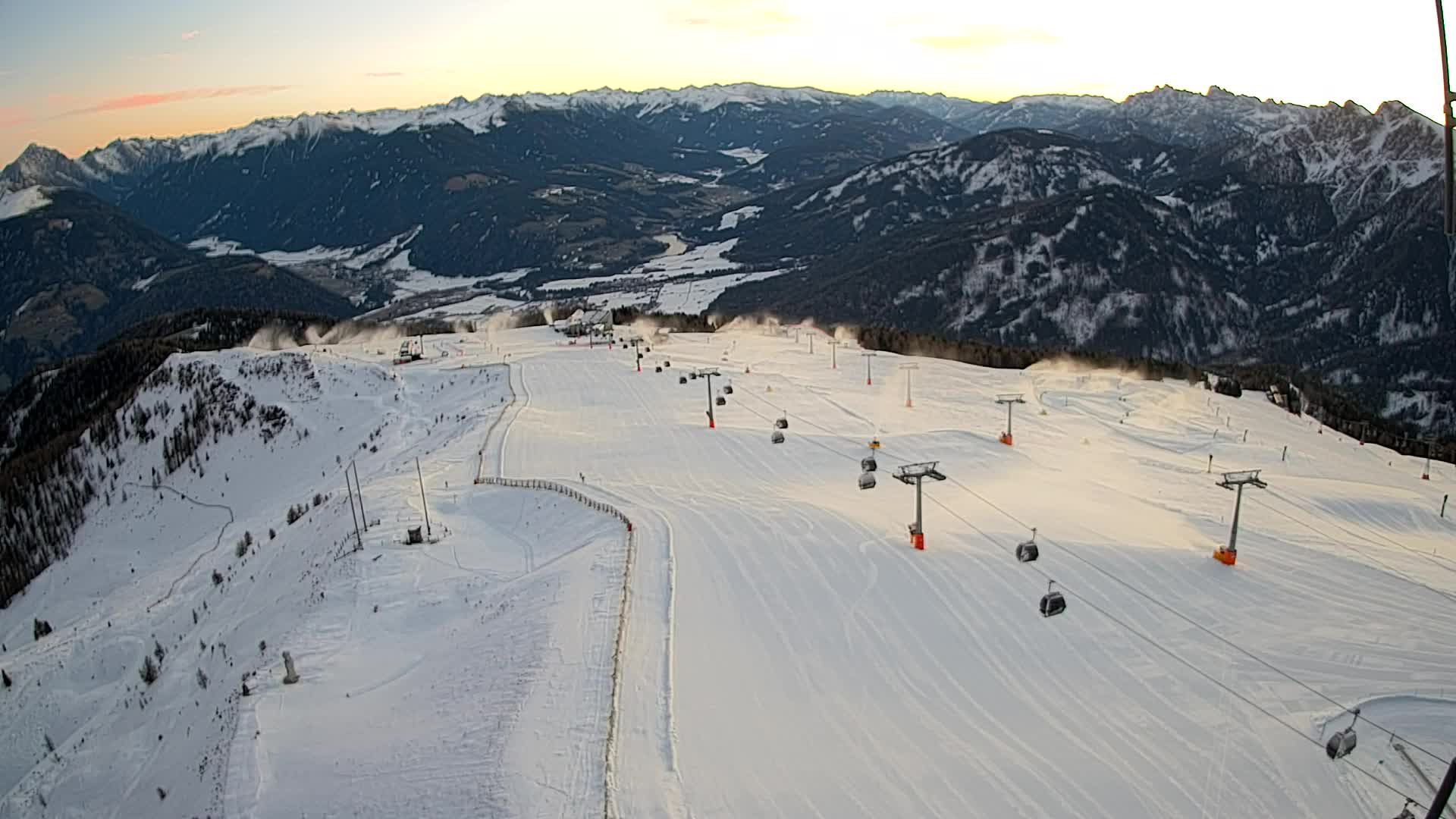 Kronplatz vrh | pogled na Valdaoro – Olang
