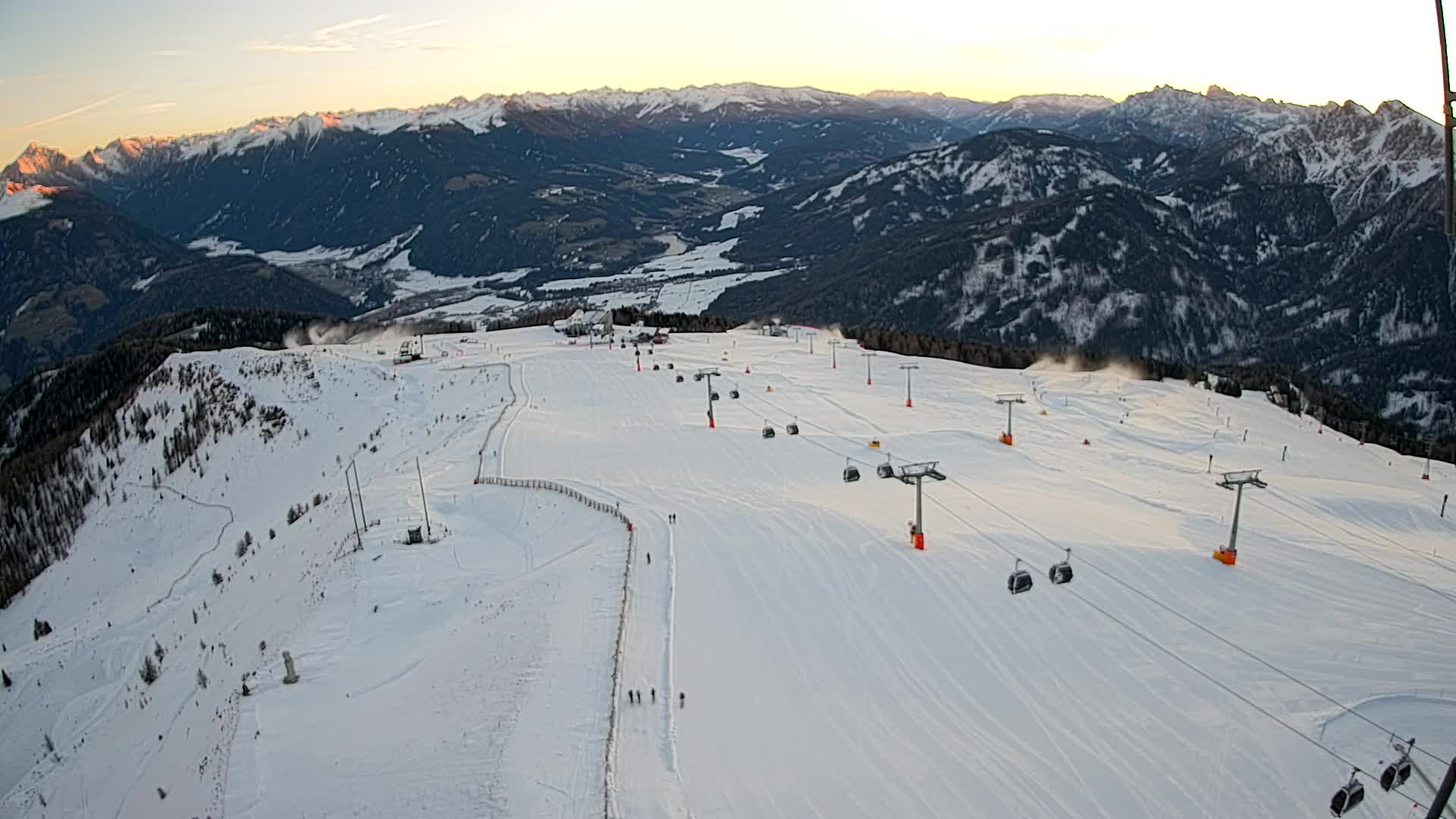 Cima Kronplatz | vista a Valdaora – Olang