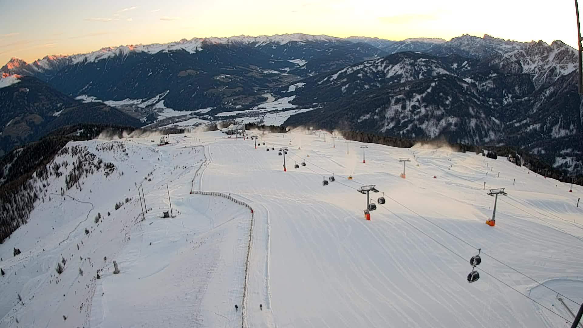 Kronplatz vrh | pogled na Valdaoro – Olang