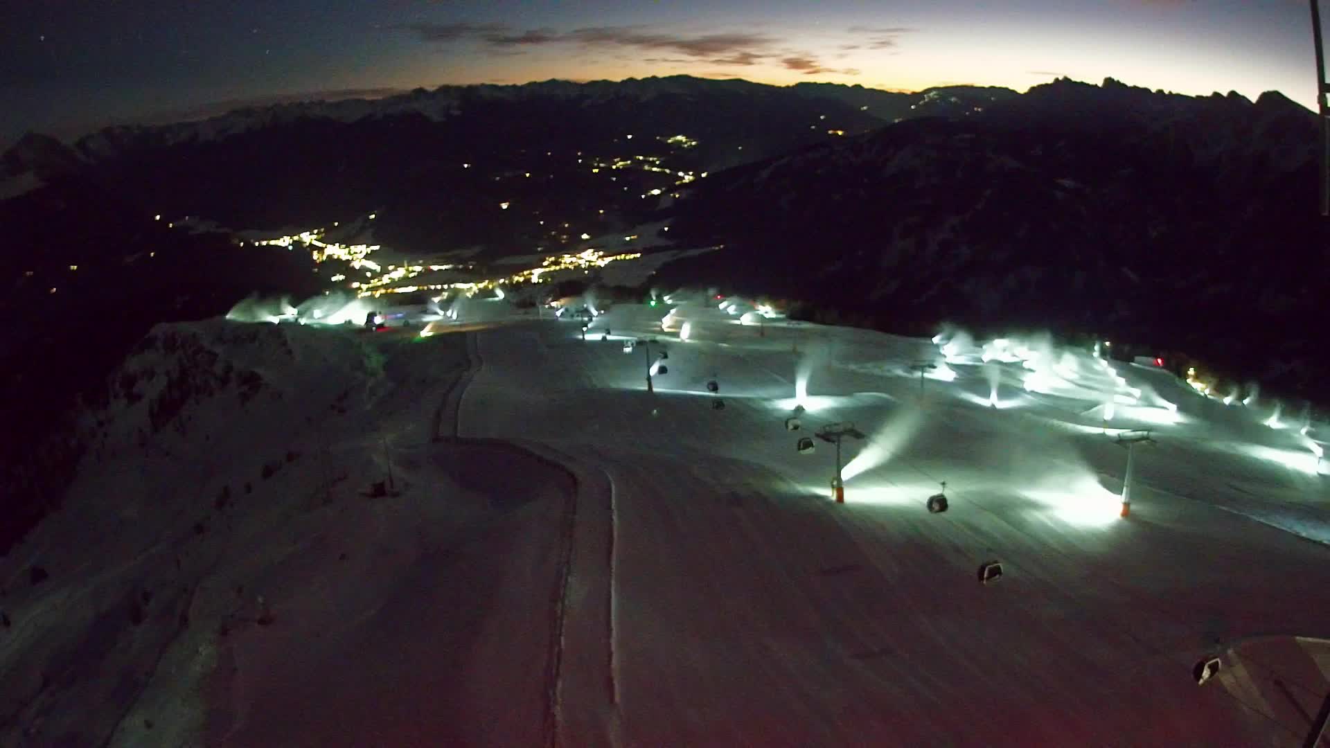 Sommet du Kronplatz | vue sur Valdaora – Olang
