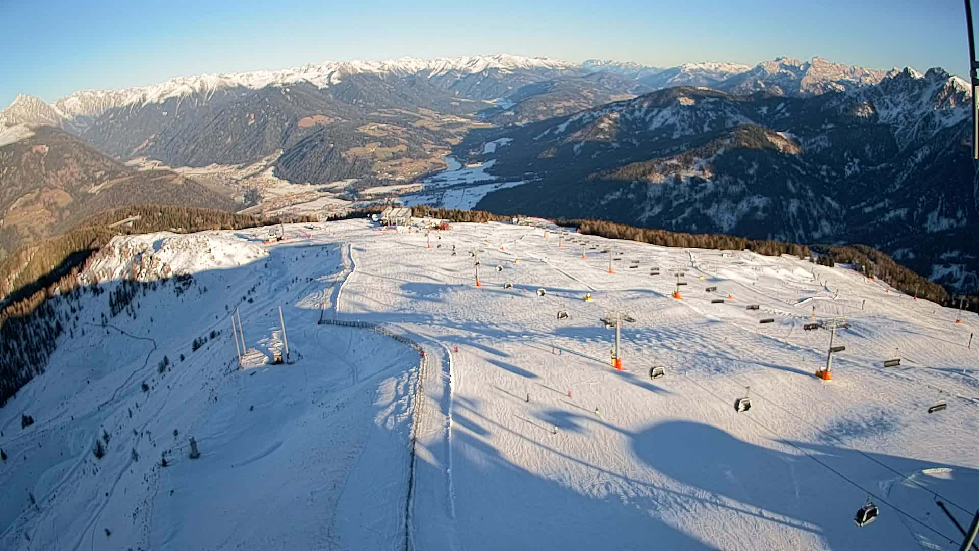 Kronplatz vrh | pogled na Valdaora – Olang