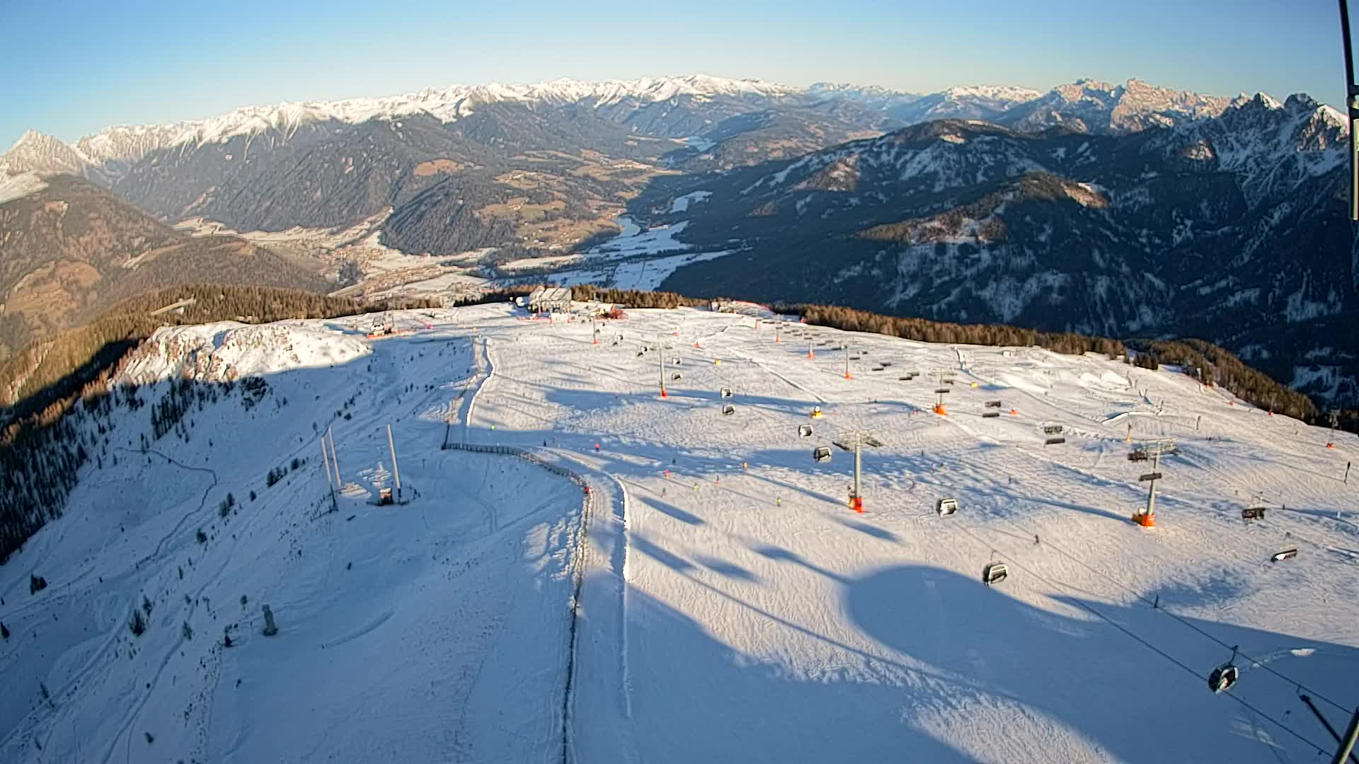 Kronplatz vrh | pogled na Valdaora – Olang