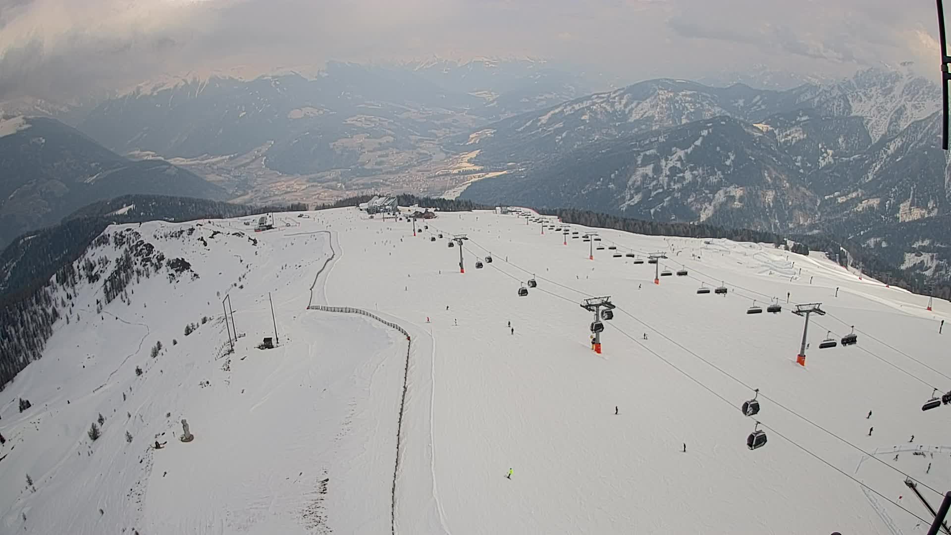 Sommet du Kronplatz | vue sur Valdaora – Olang
