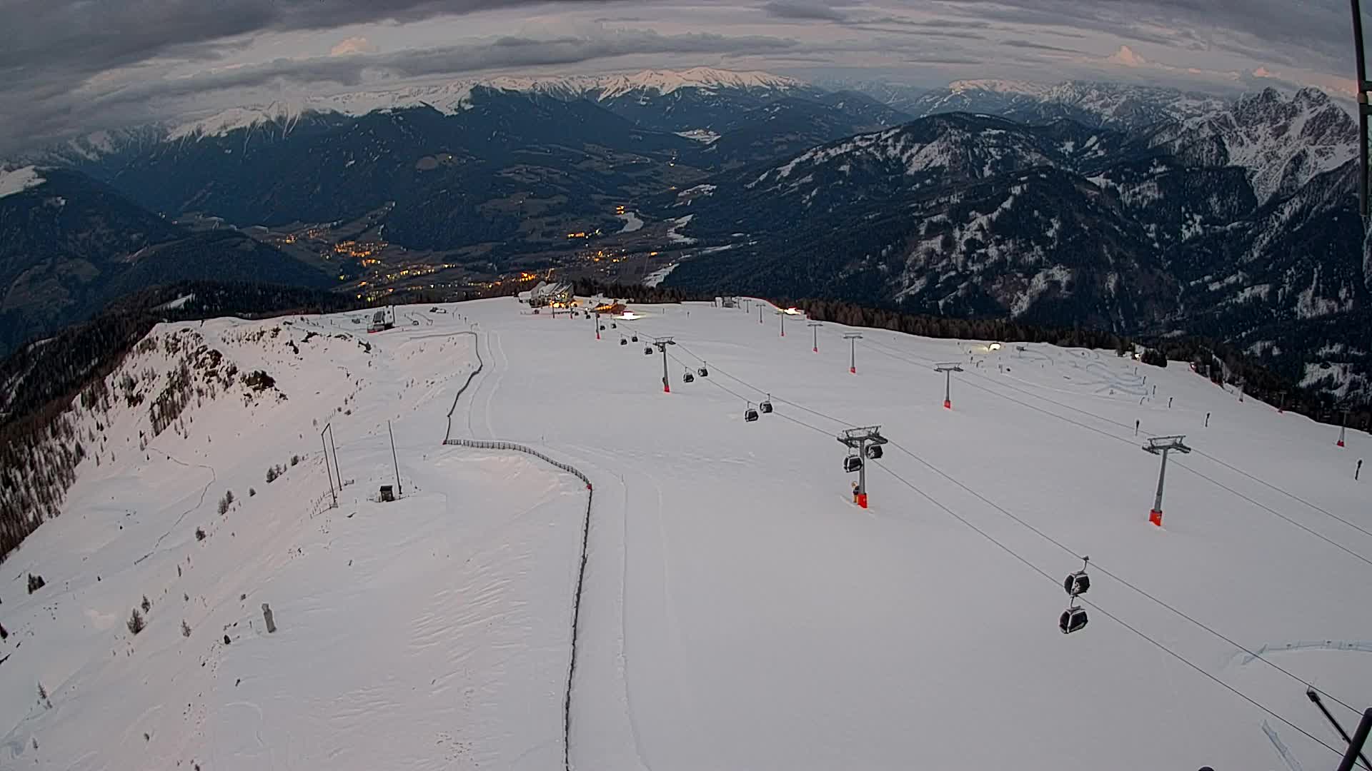 Kronplatz vrh | pogled na Valdaora – Olang