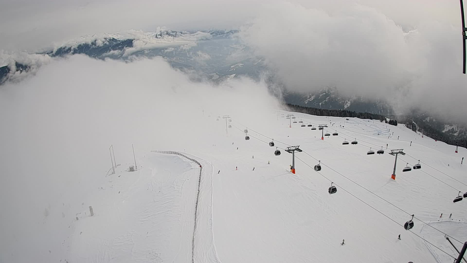 Kronplatz vrh | pogled na Valdaora – Olang