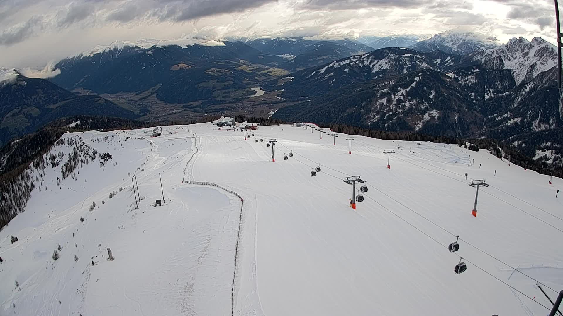 Kronplatz vrh | pogled na Valdaoro – Olang