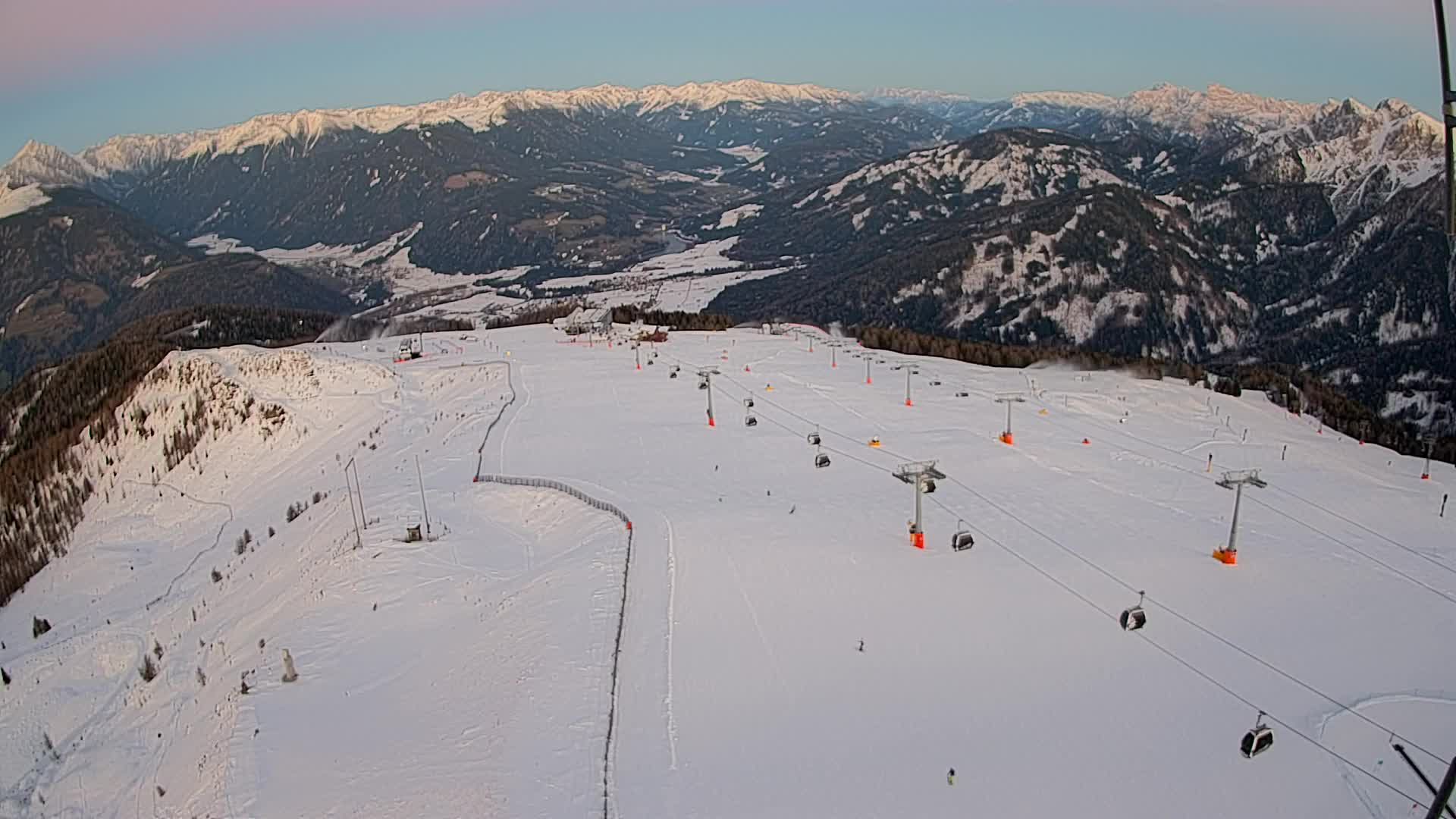 Sommet du Kronplatz | vue sur Valdaora – Olang