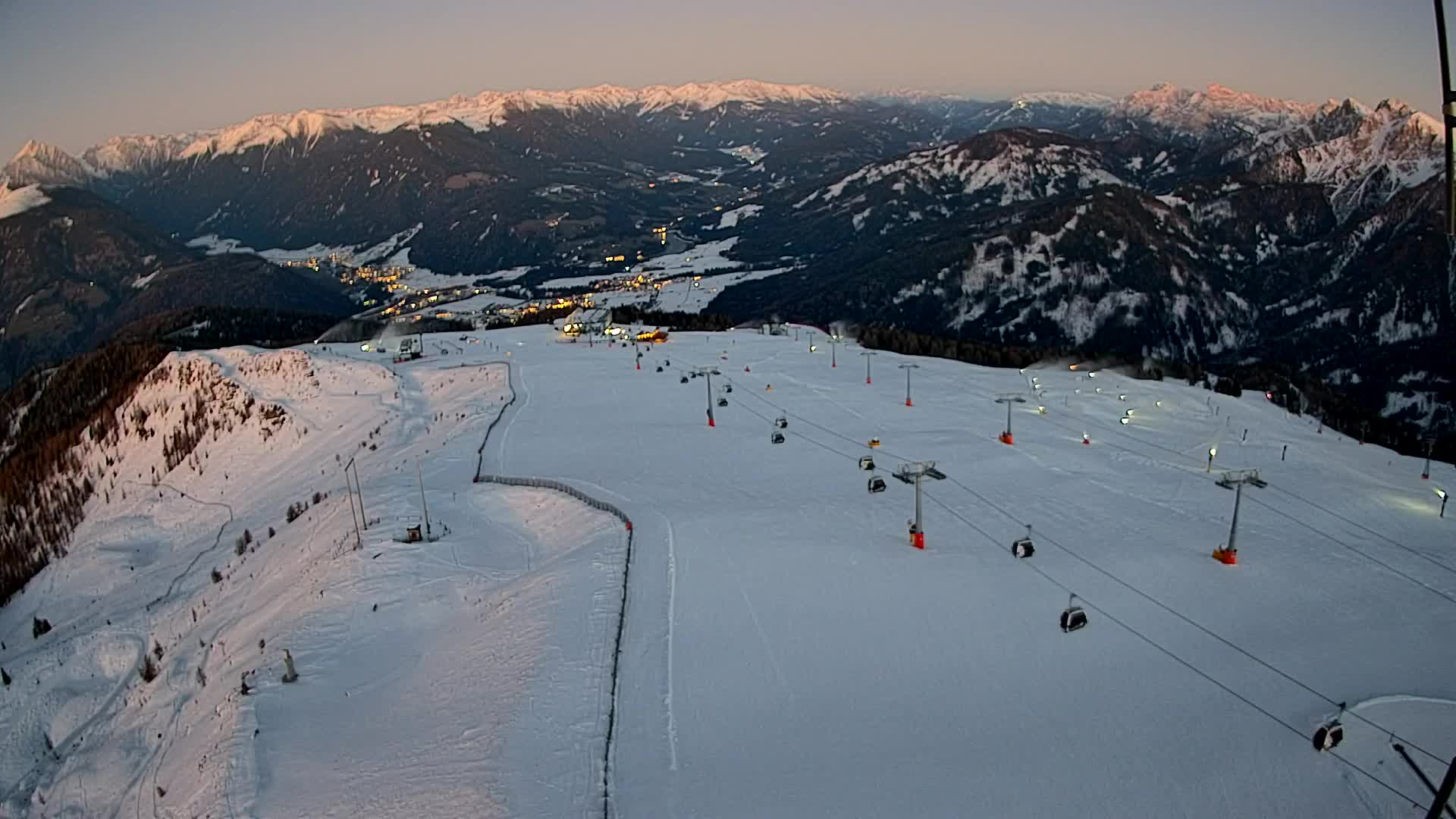 Sommet du Kronplatz | vue sur Valdaora – Olang