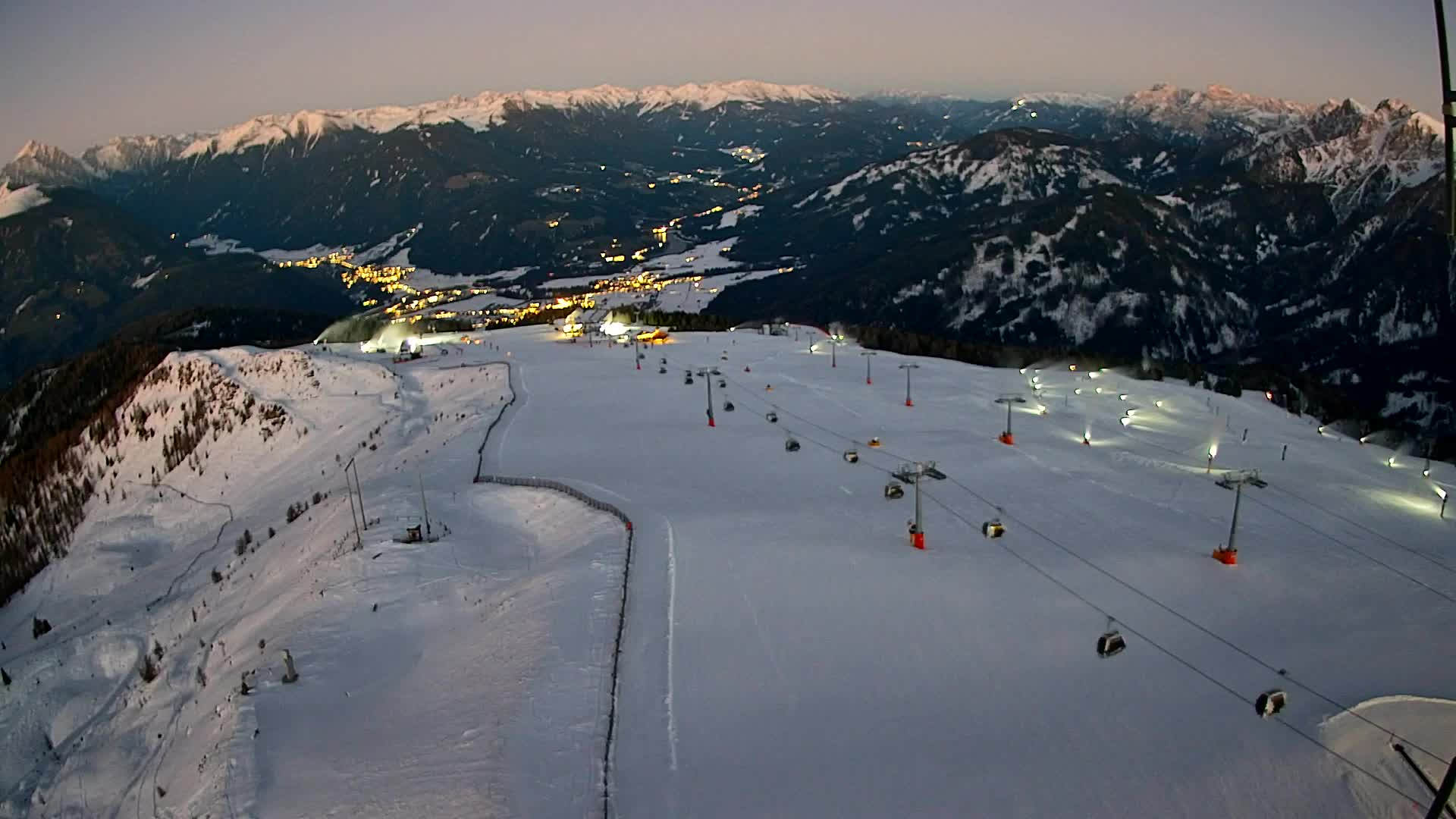 Sommet du Kronplatz | vue sur Valdaora – Olang