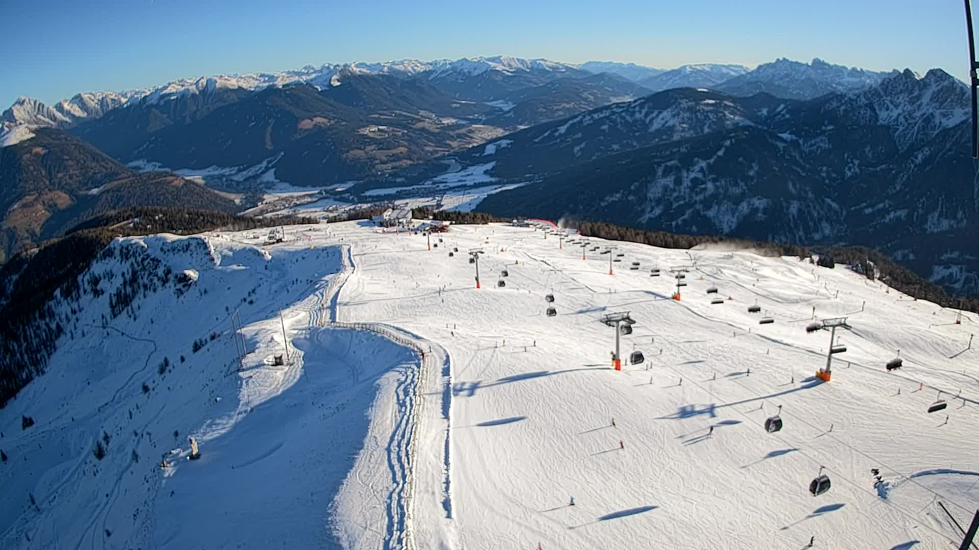 Kronplatz vrh | pogled na Valdaora – Olang