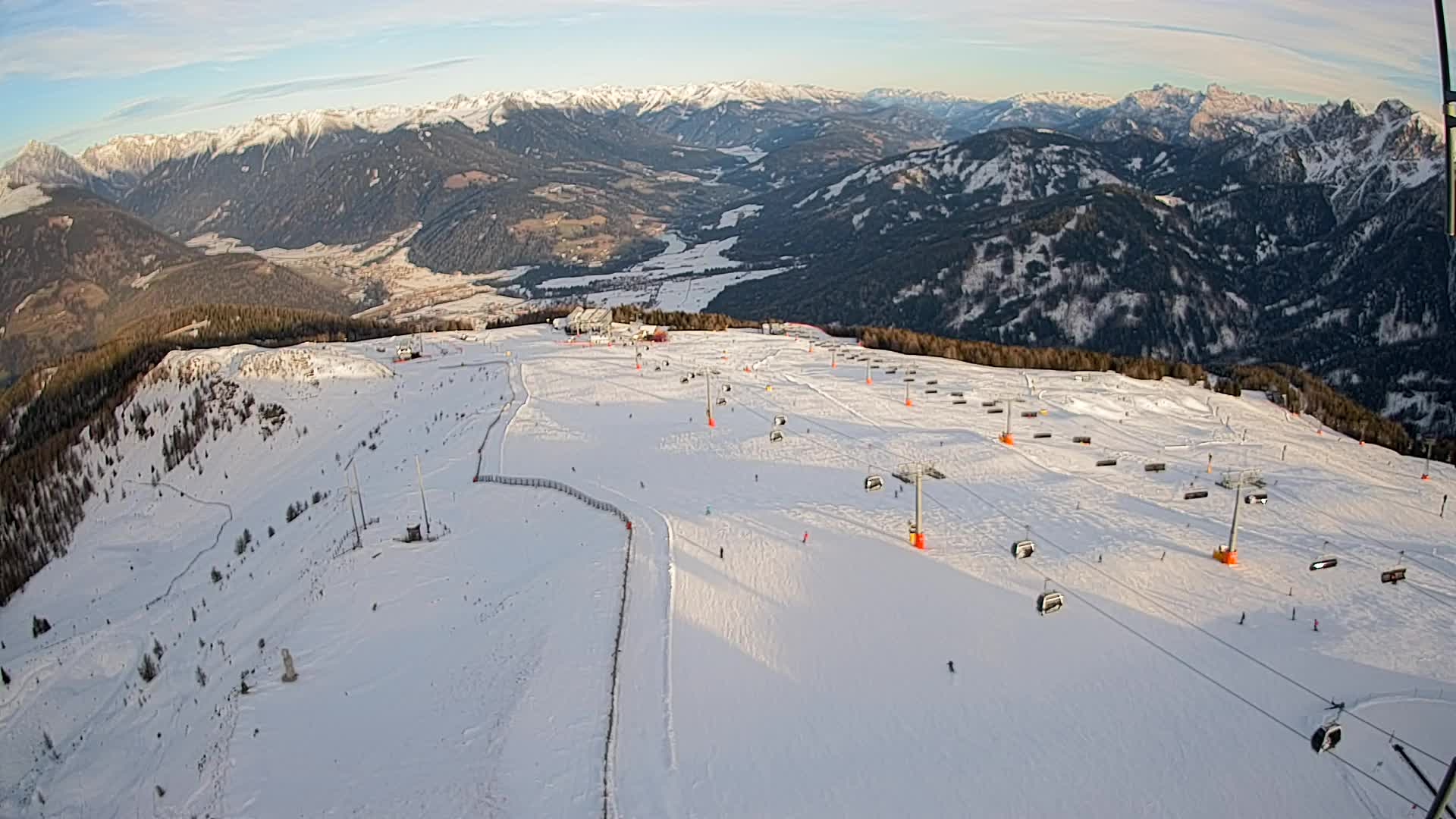Kronplatz vrh | pogled na Valdaoro – Olang