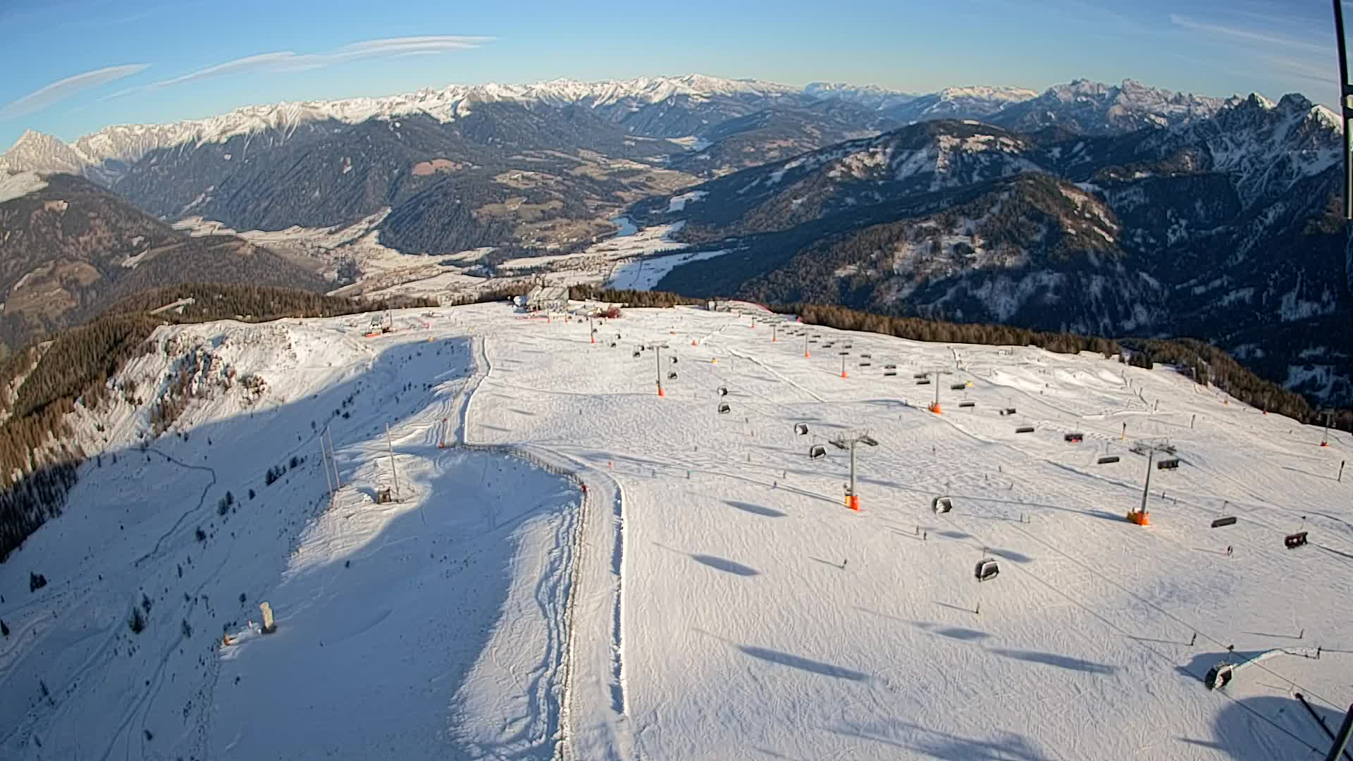 Sommet du Kronplatz | vue sur Valdaora – Olang