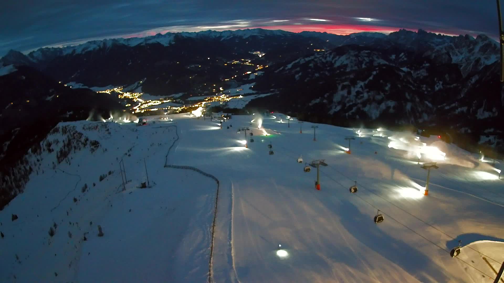 Sommet du Kronplatz | vue sur Valdaora – Olang